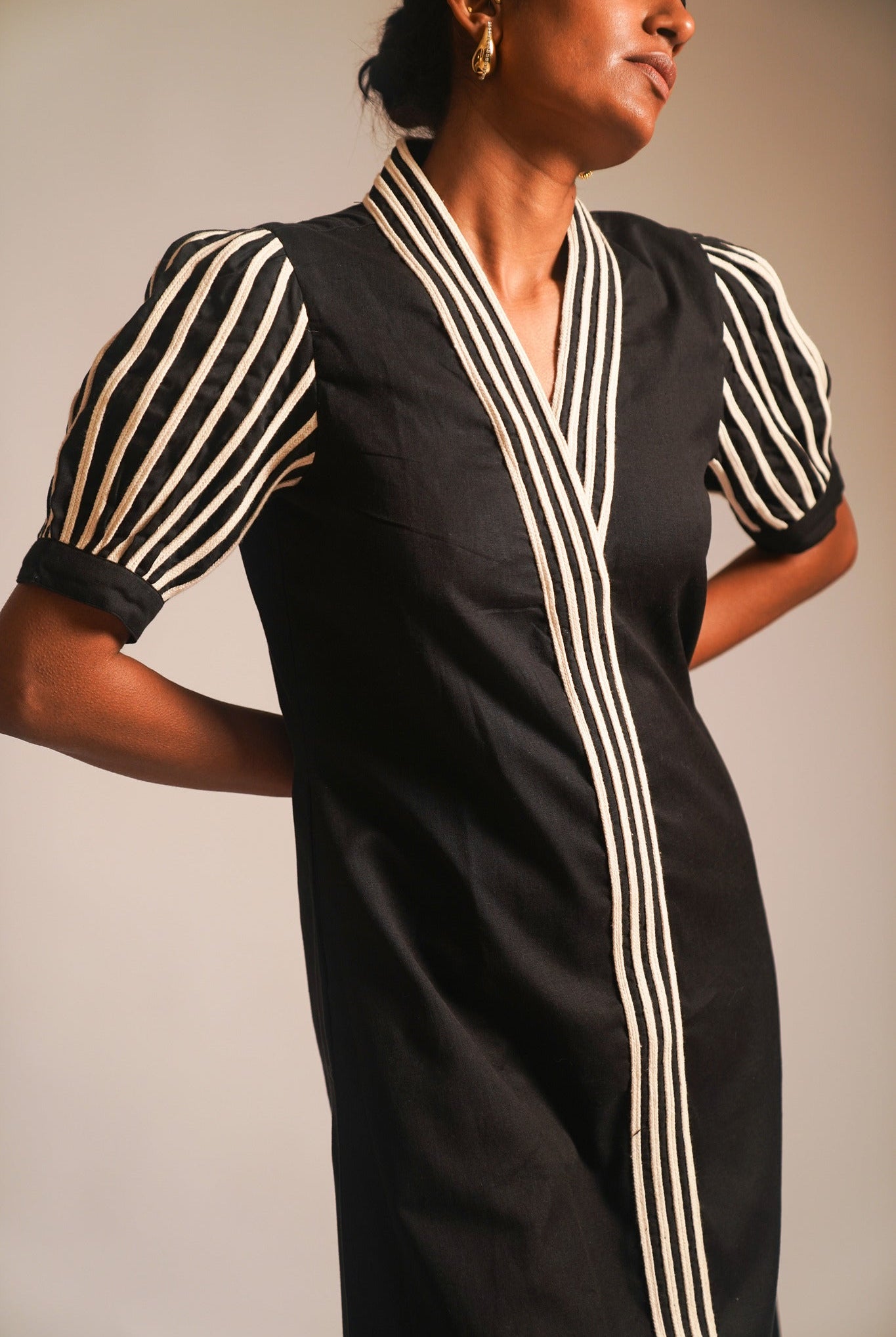 Ms. Visionary - Half Sleeve Dress - CiceroniDressesATBW