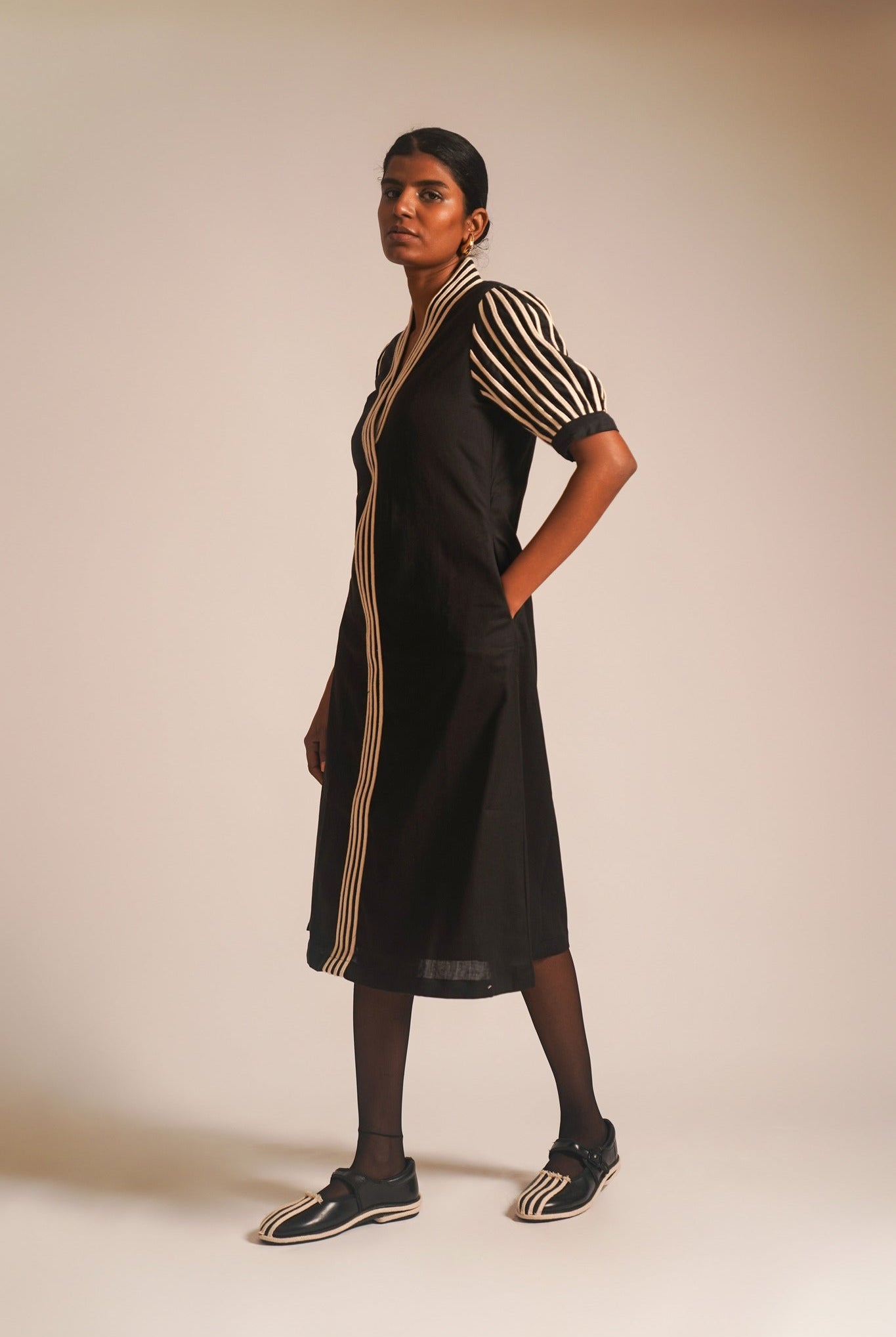 Ms. Visionary - Half Sleeve Dress - CiceroniDressesATBW