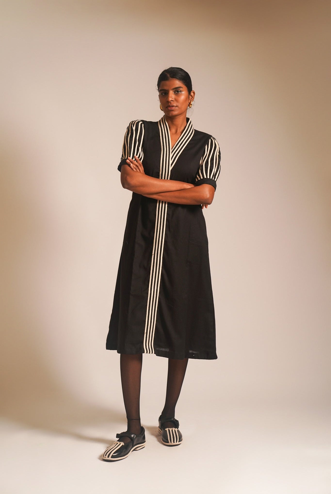 Ms. Visionary - Half Sleeve Dress - CiceroniDressesATBW