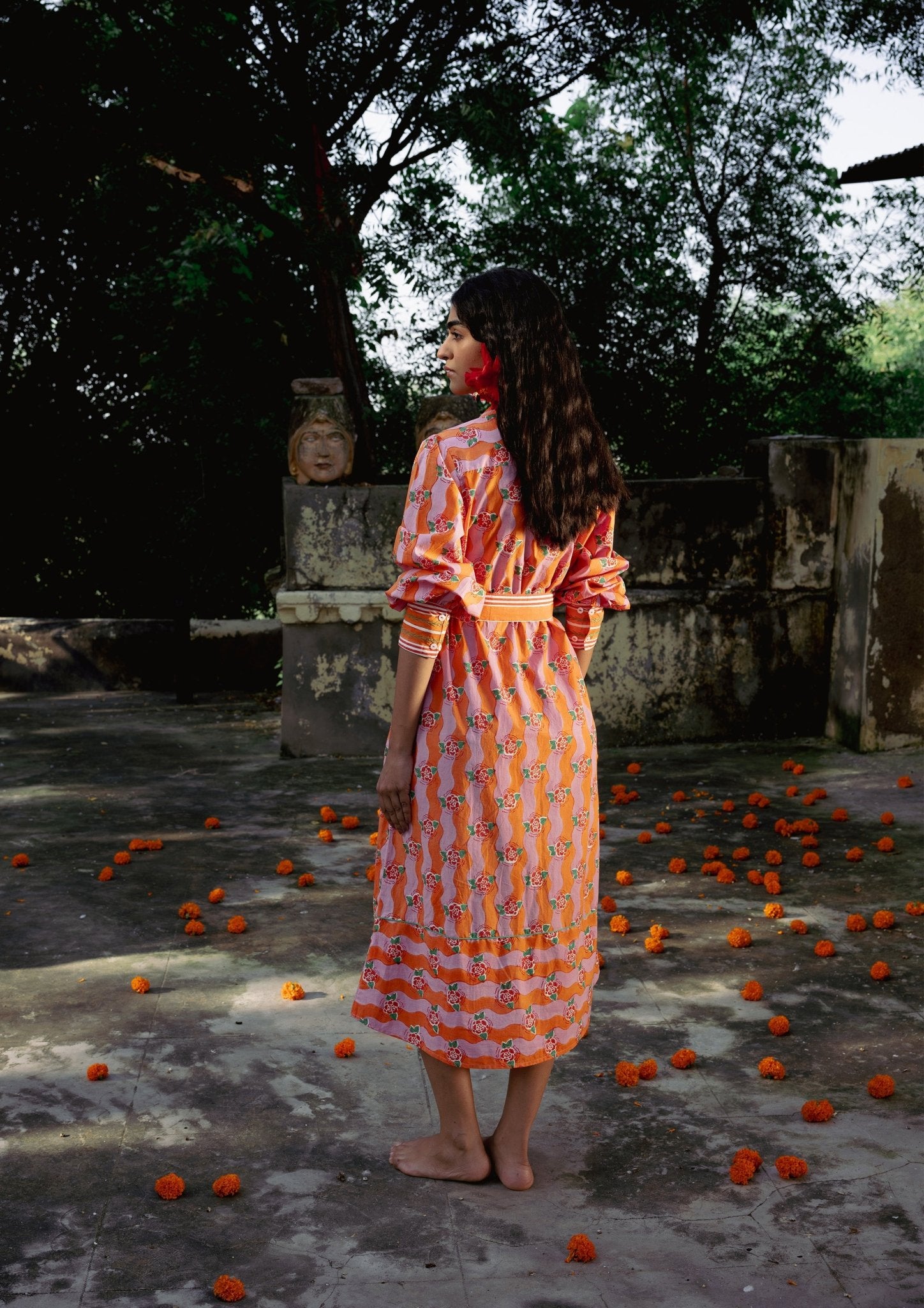Mughal Shirt Dress - CiceroniDressesThe Raw India