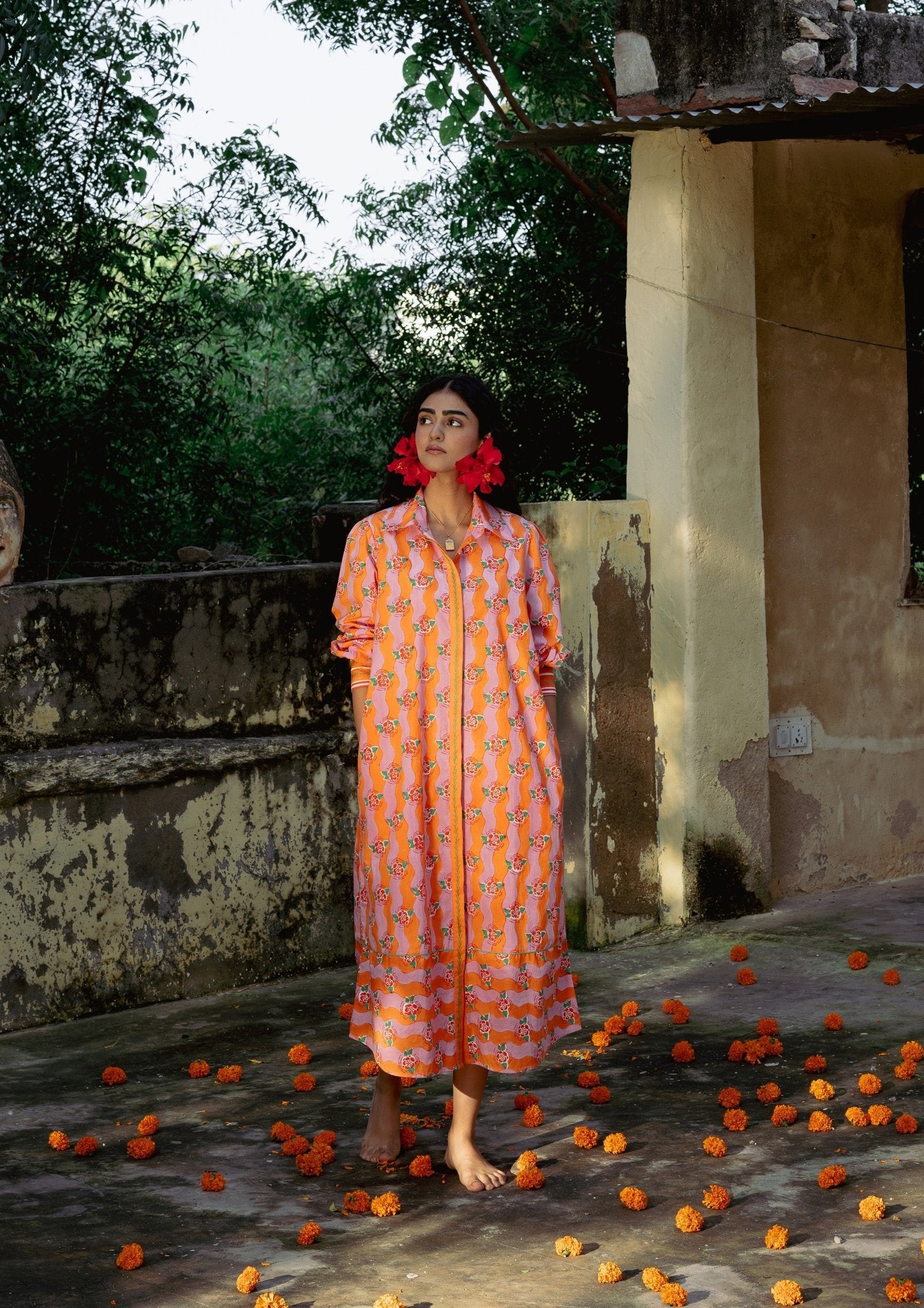 Mughal Shirt Dress - CiceroniDressesThe Raw India