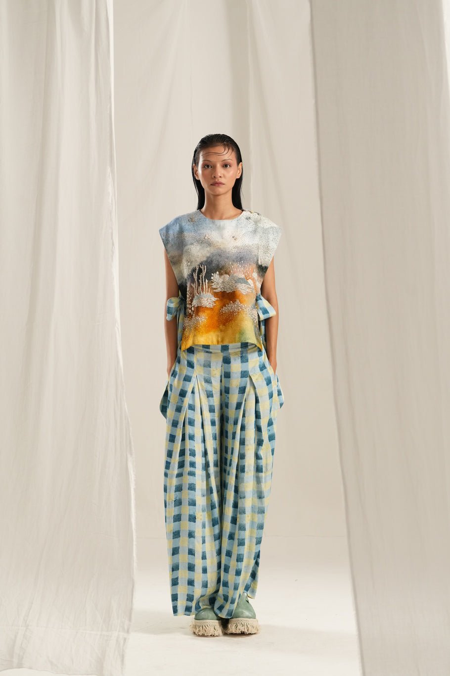 Multi Haze Emb. Gilet - CiceroniJacketsTil