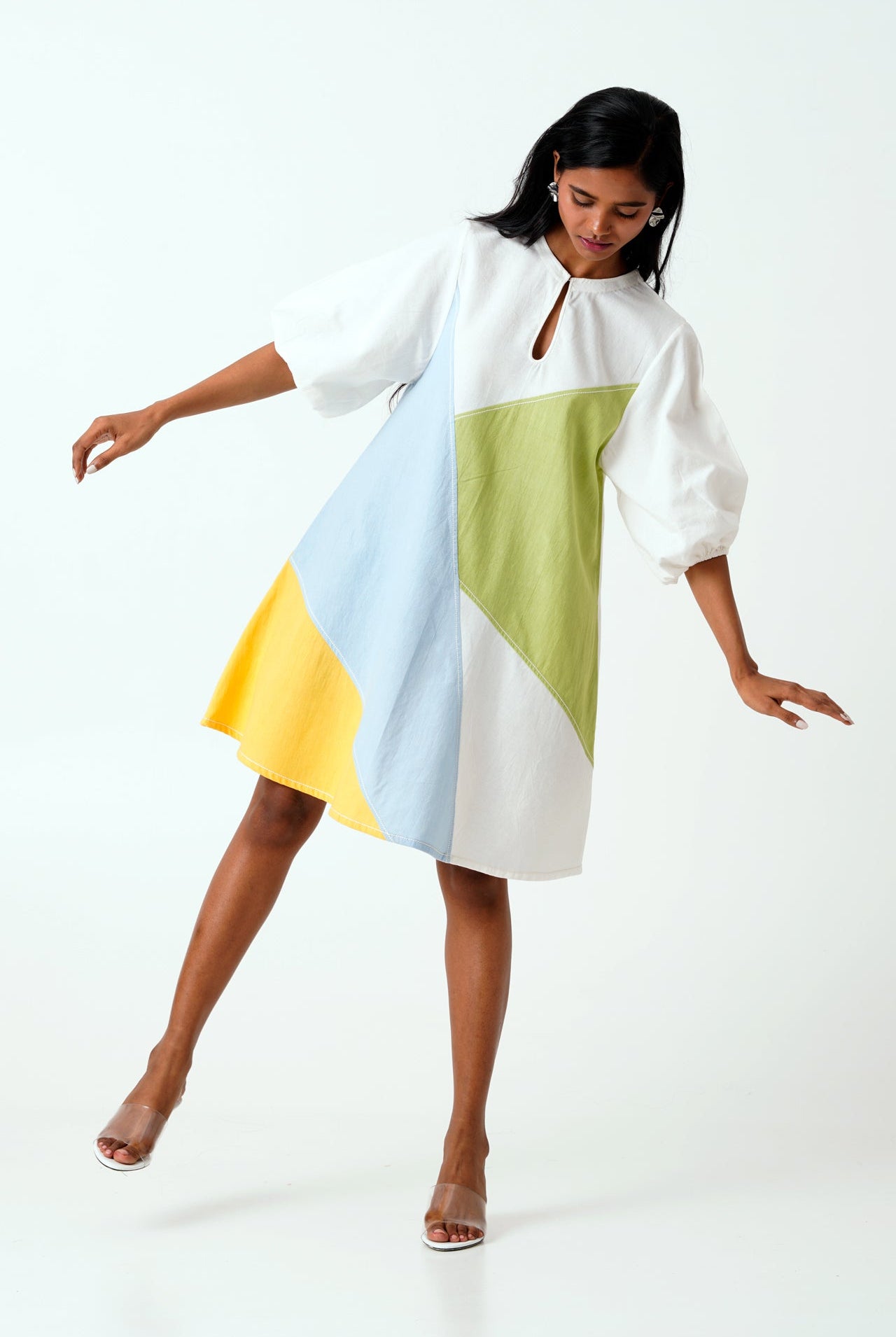 Multi Marco - Charming Shift Dress - CiceroniDressesMadder Much