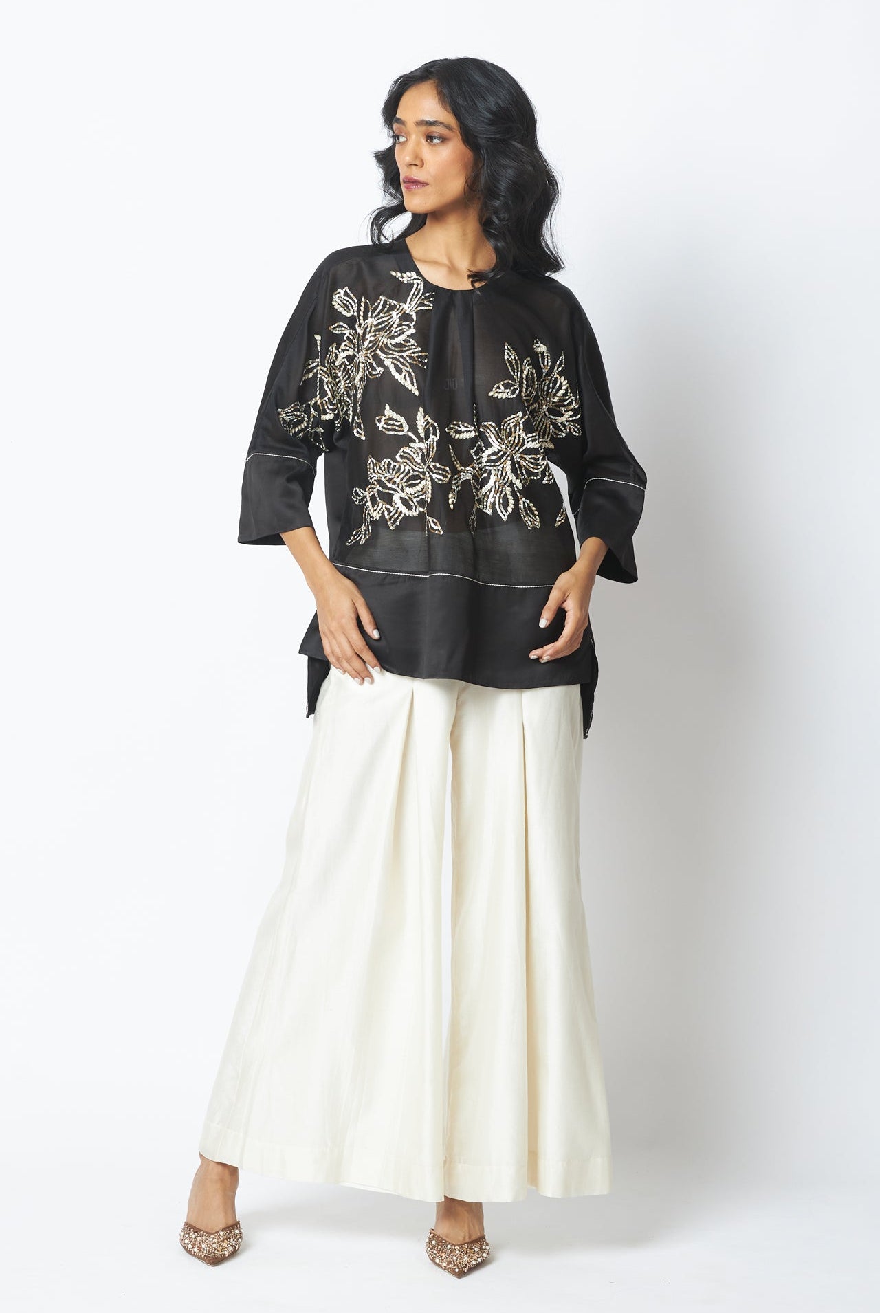 Munmun - Starlit Sheer Top + Pants - CiceroniCo - ord SetMadder Much