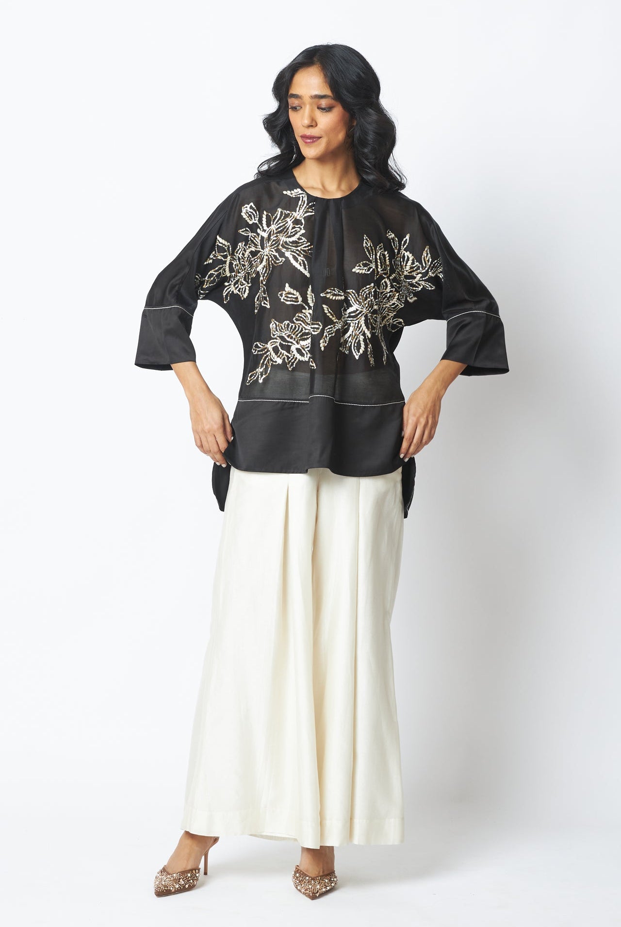 Munmun - Starlit Sheer Top + Pants - CiceroniCo - ord SetMadder Much