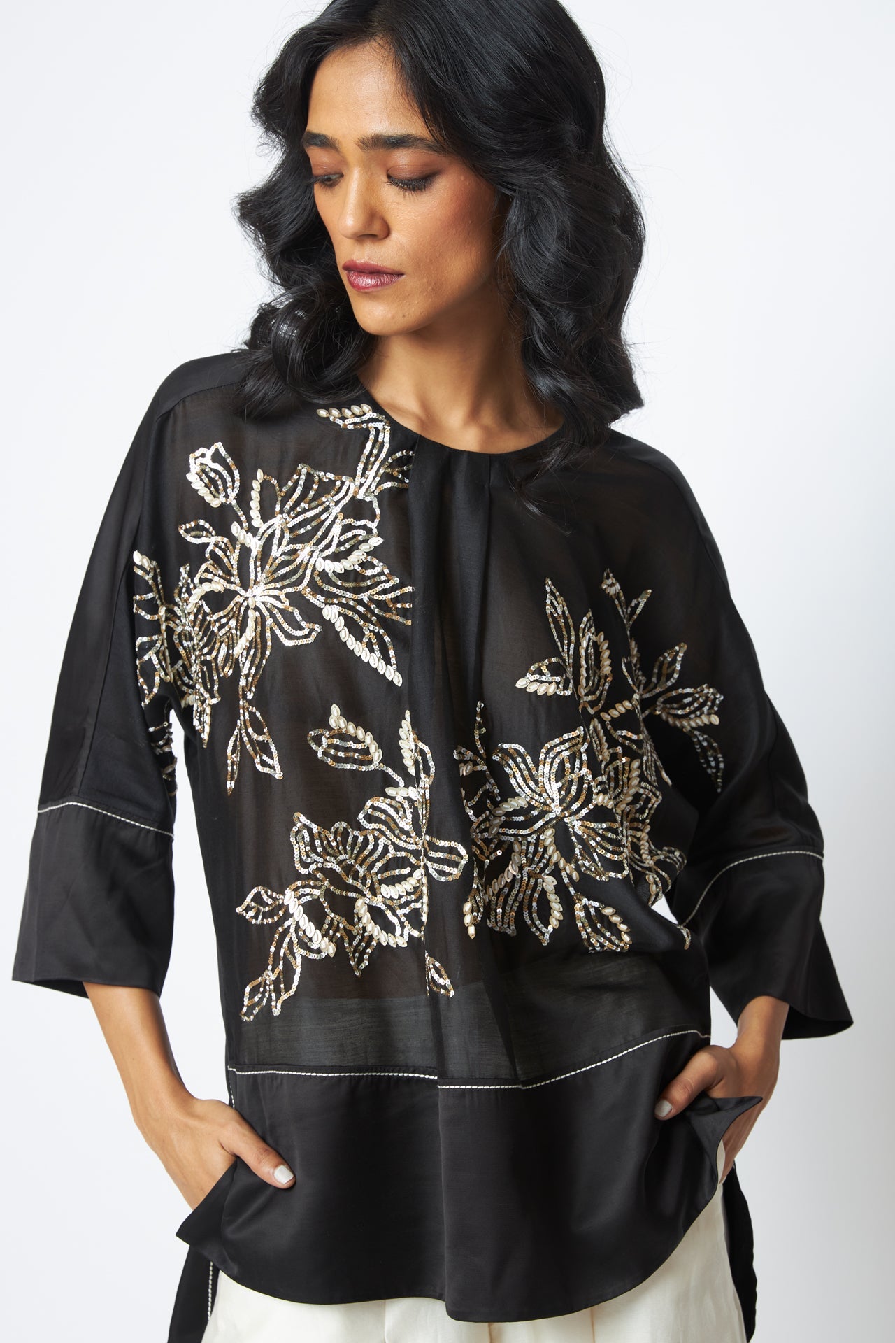 Munmun - Starlit Sheer Top + Pants - CiceroniCo - ord SetMadder Much