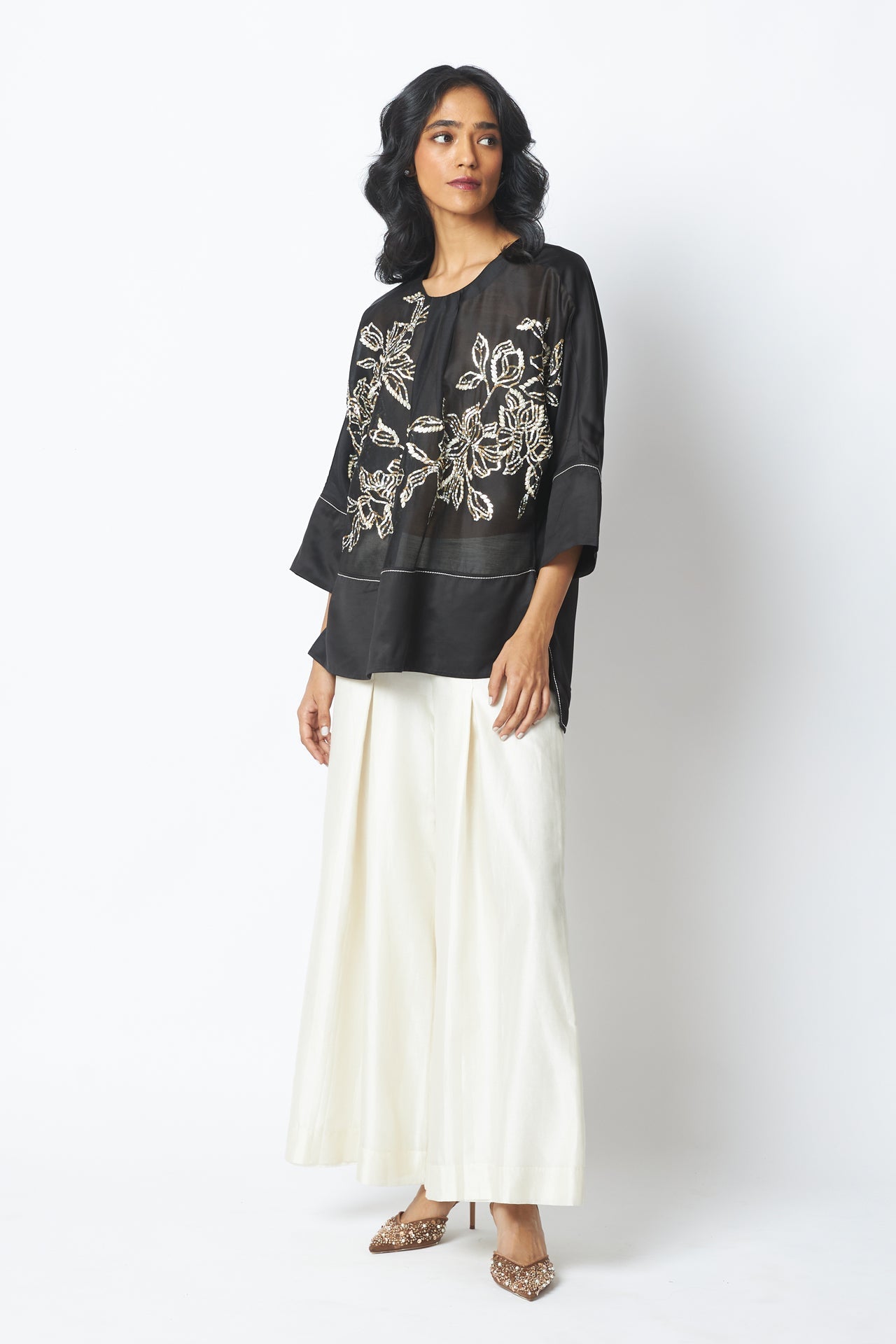 Munmun - Starlit Sheer Top + Pants - CiceroniCo - ord SetMadder Much