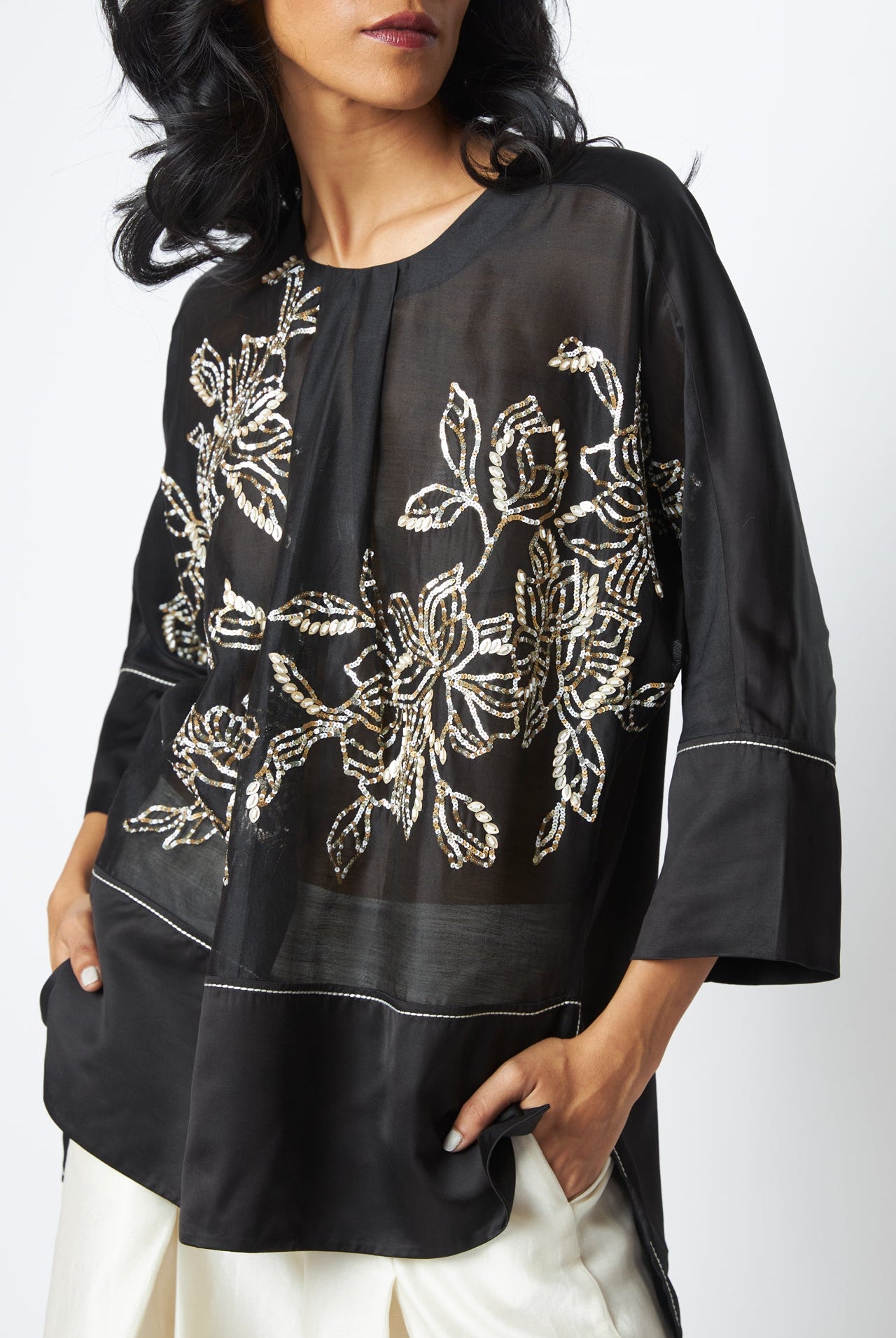 Munmun - Starlit Sheer Top + Pants - CiceroniCo - ord SetMadder Much