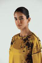 Mustard Embroidered Boyfriend Kurta Set - CiceroniKurta Set, Festive WearTil