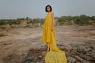 Mustard Nasim Jama Set - CiceroniKurta Set, Festive WearNirjara