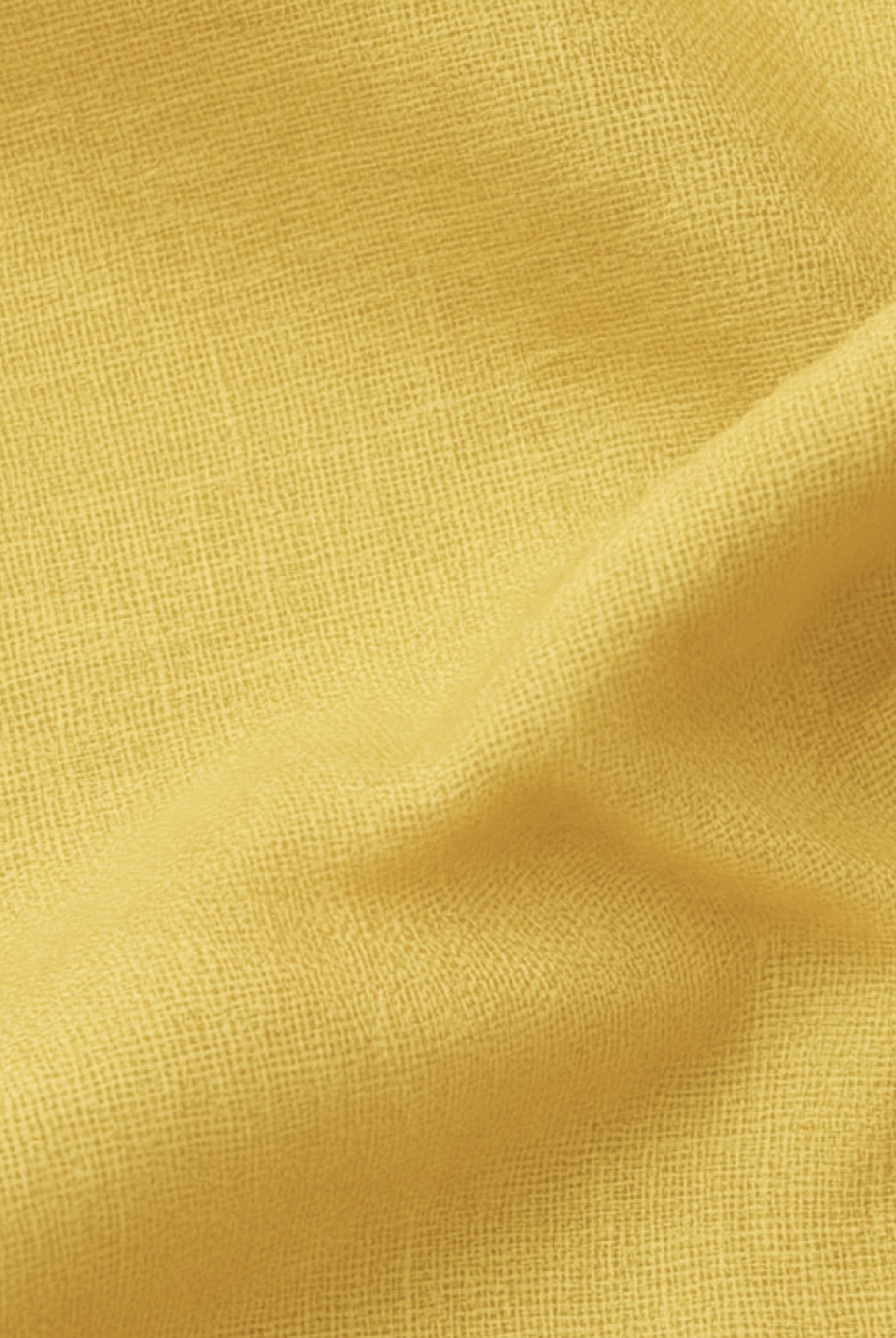 Mustard Yellow 100% Pure Linen Classic Short Kurta - CiceroniKurta, Everyday Wearbhrāta