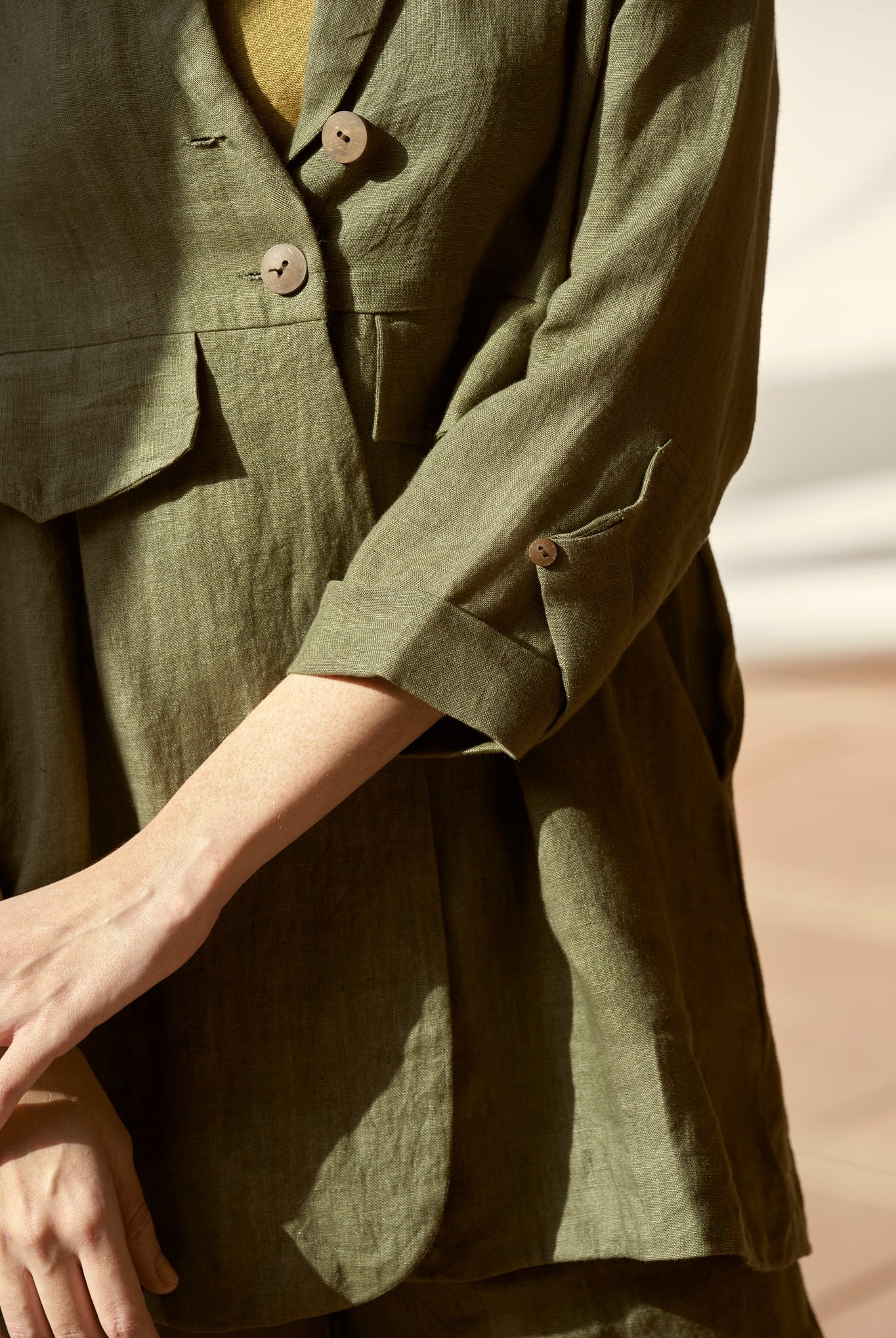My Fav Blazer - Olive Green - CiceroniBlazersPaeony