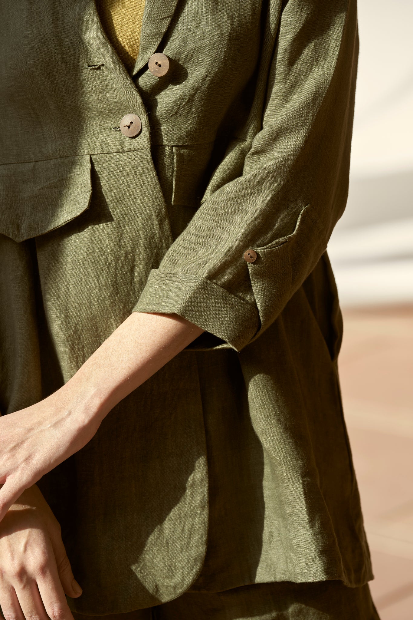 My Fav Blazer - Olive Green - CiceroniBlazersPaeony