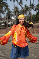 Naked Ninja - Orange - CiceroniWomen ShirtsRAAS Life
