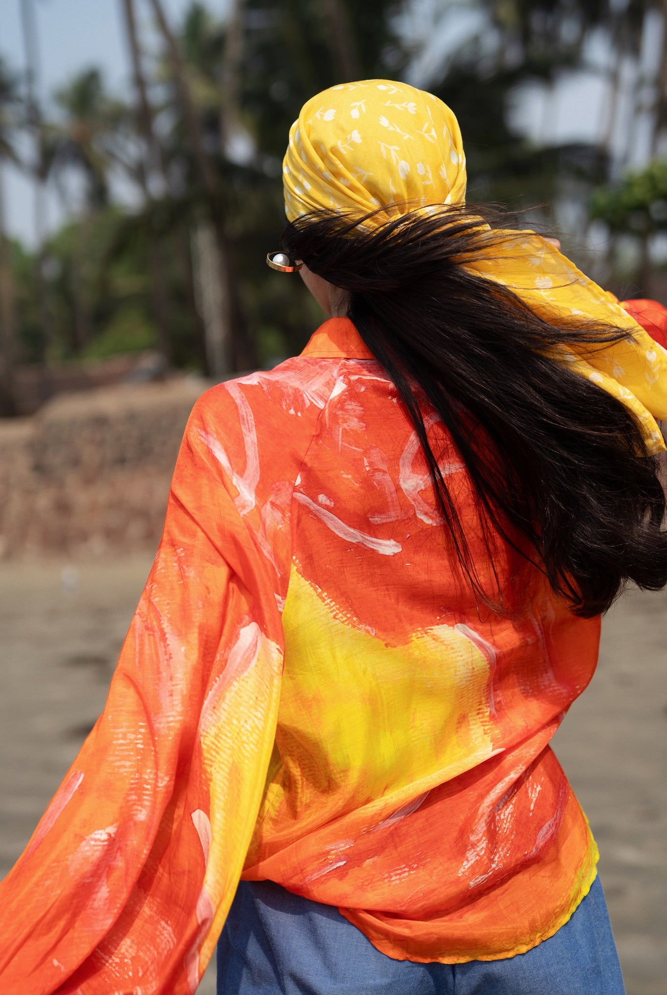 Naked Ninja - Orange - CiceroniWomen ShirtsRAAS Life