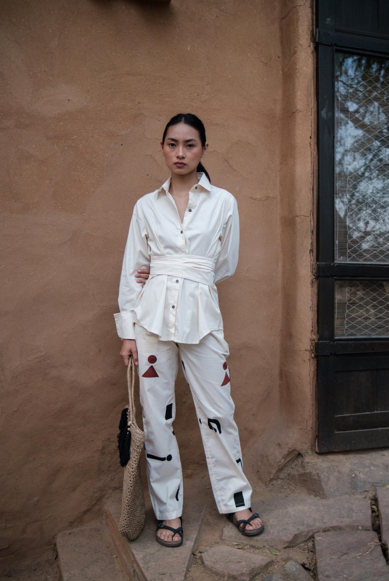 Nara Front Knot Shirt - CiceroniShirtsThe Terra Tribe