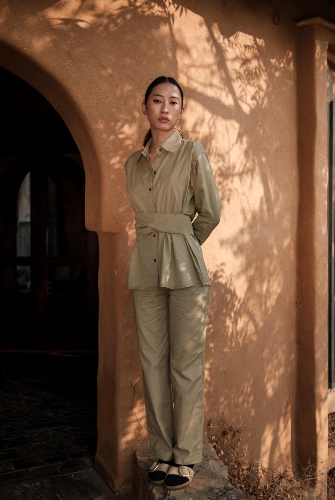 Nara Front Knot Shirt - CiceroniShirtsThe Terra Tribe