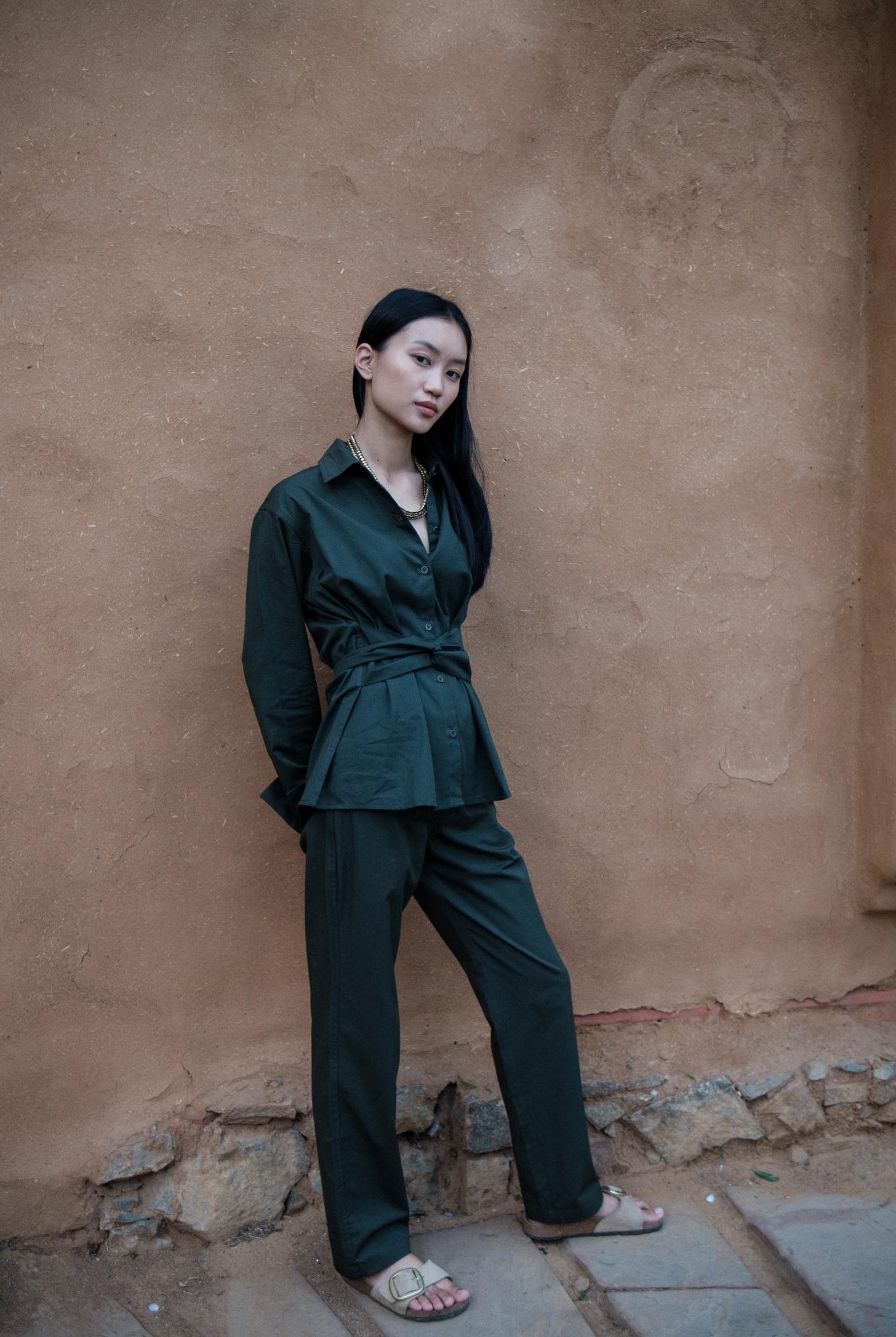 Nara Front Knot Shirt - CiceroniShirtsThe Terra Tribe