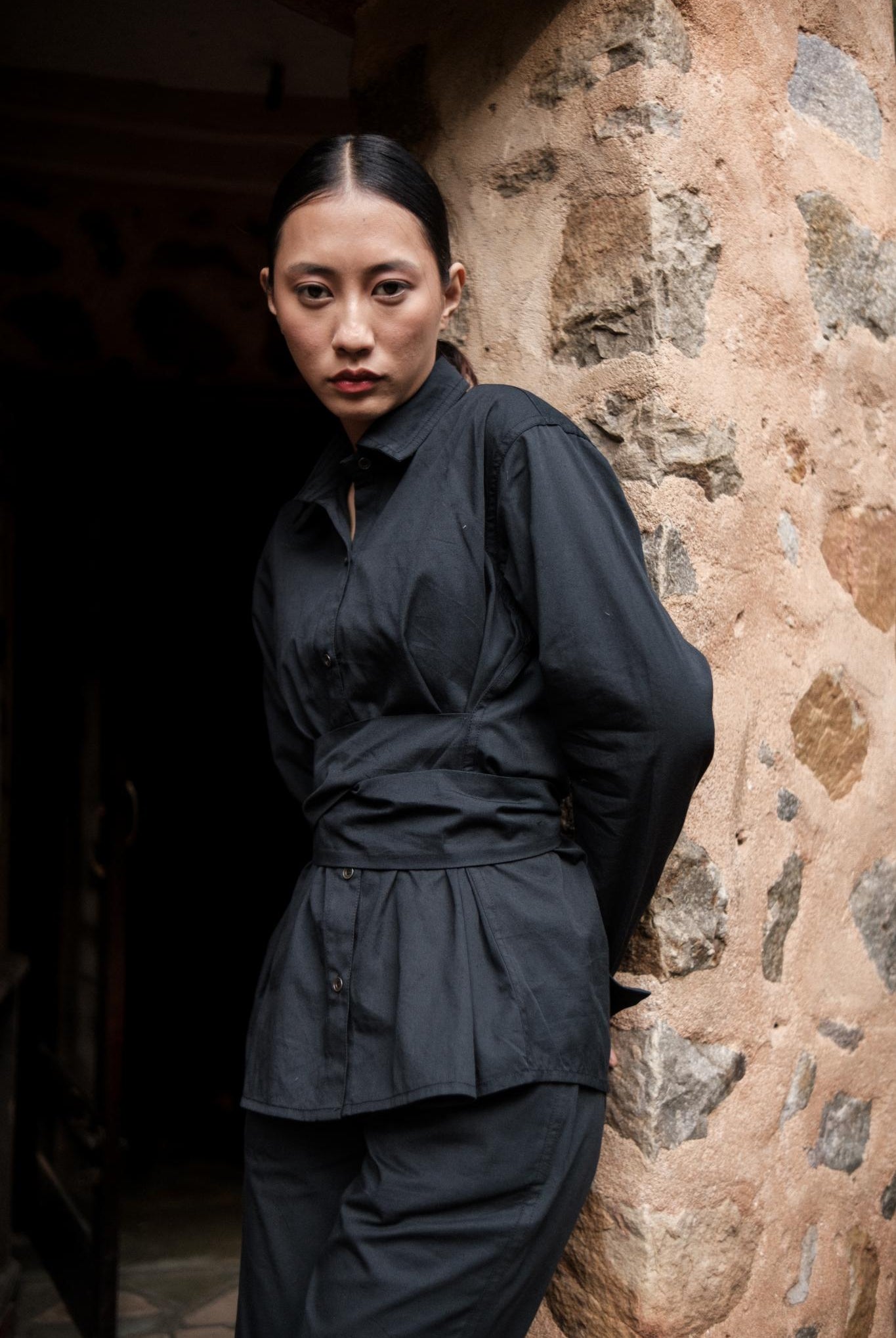 Nara Front Knot Shirt - CiceroniShirtsThe Terra Tribe