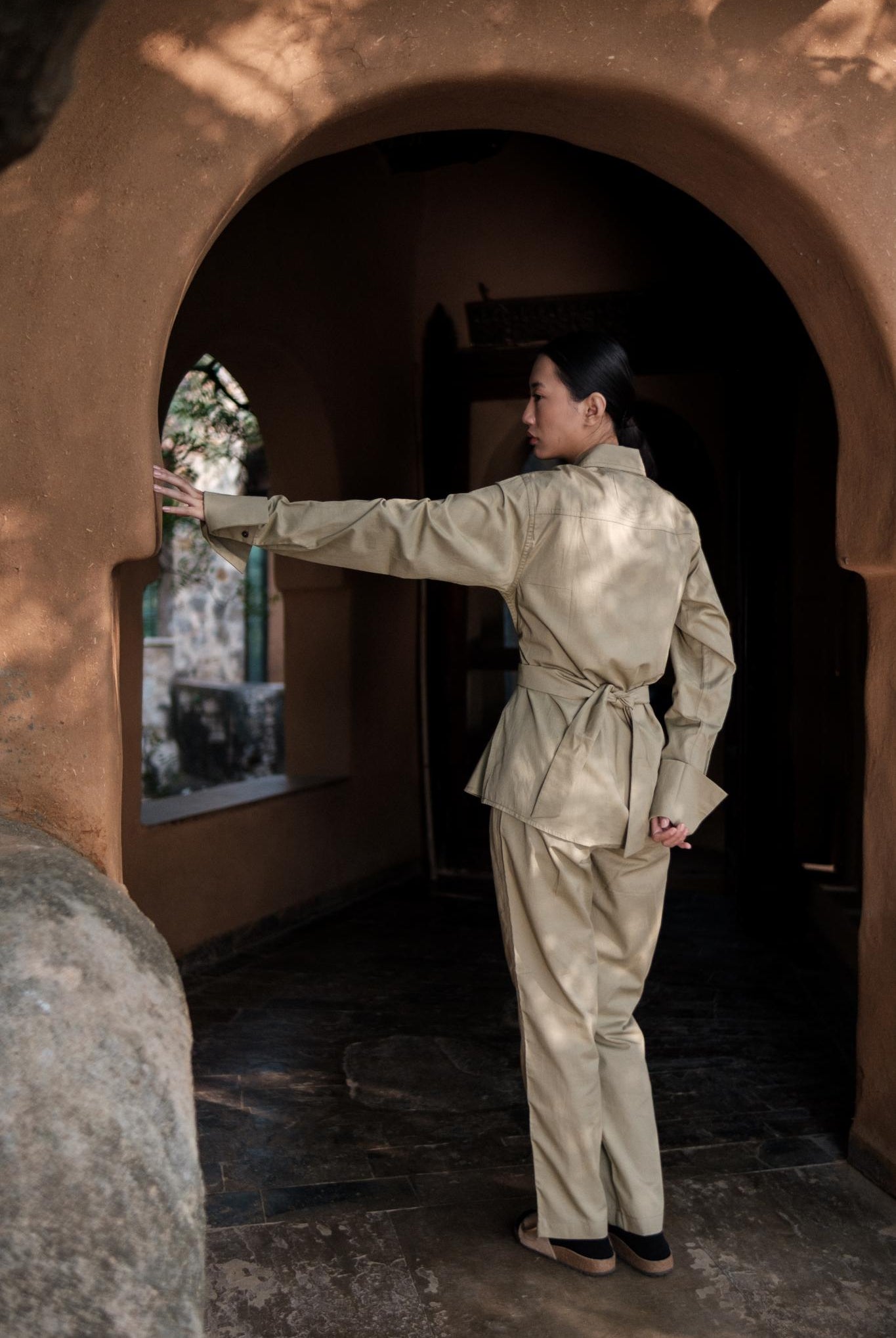 Nara Front Knot Shirt - CiceroniShirtsThe Terra Tribe