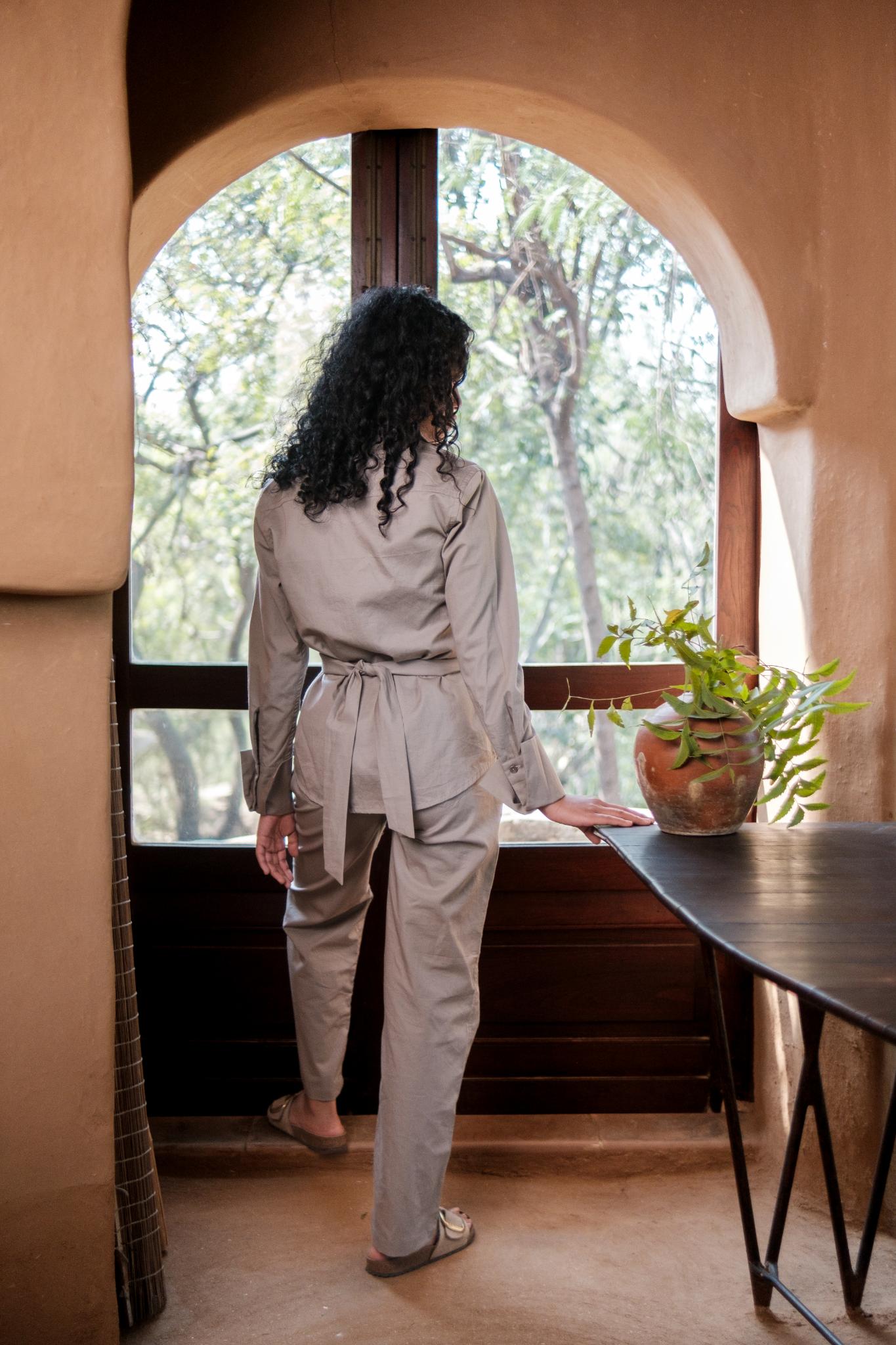 Nara Front Knot Shirt - CiceroniShirtsThe Terra Tribe