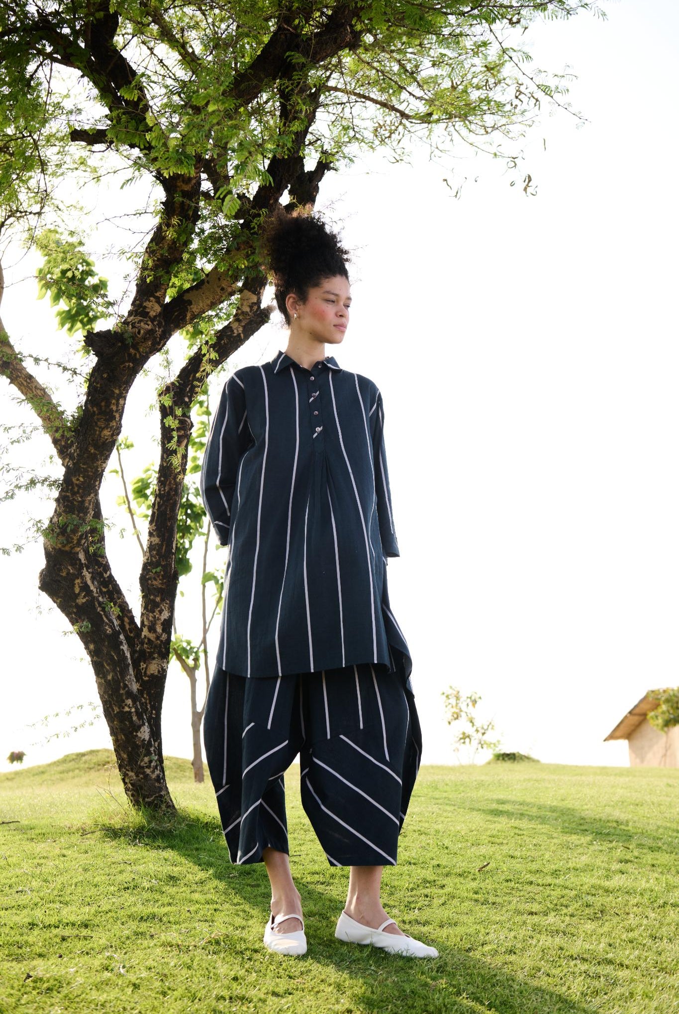 Nargis Co-ord Set - Black & White - CiceroniCo-ord SetRAAS Life