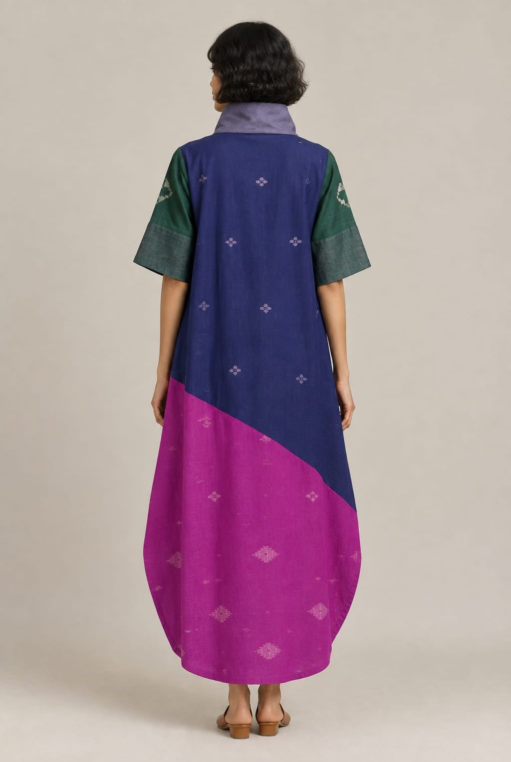 Nasho High Cowl ZIP Dress - CiceroniDressesBhomra