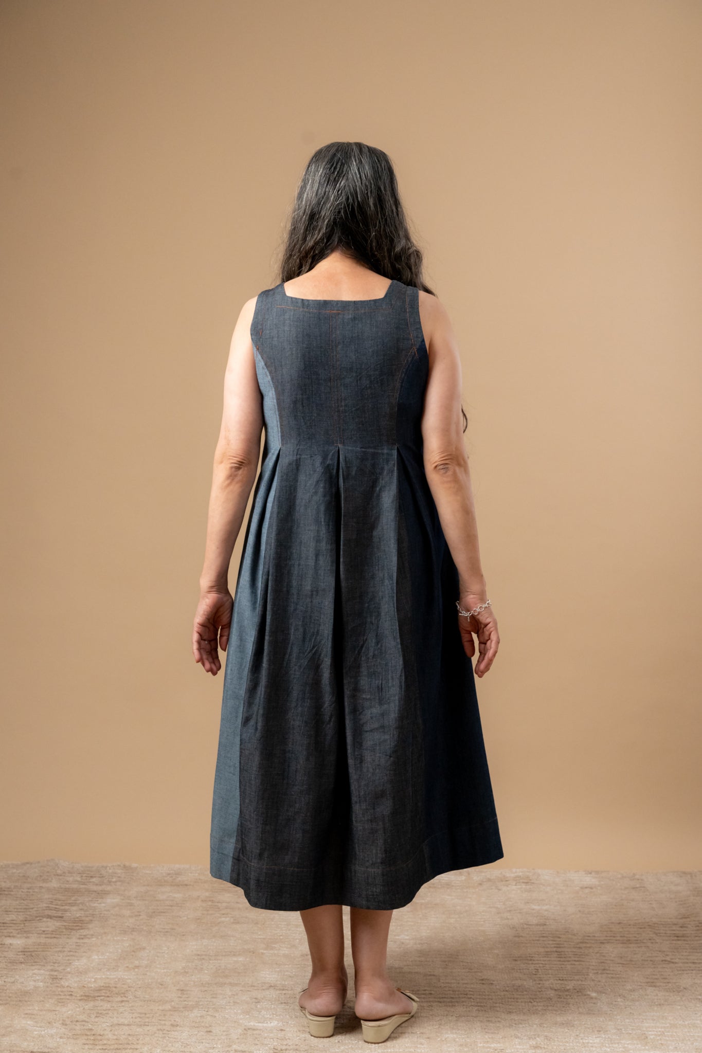 Natalie Denim Dress - CiceroniDressesDoodlage