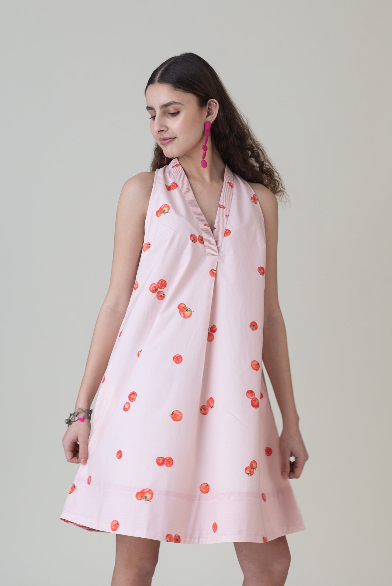 Natsu Pink Dress - CiceroniDressesShades of India