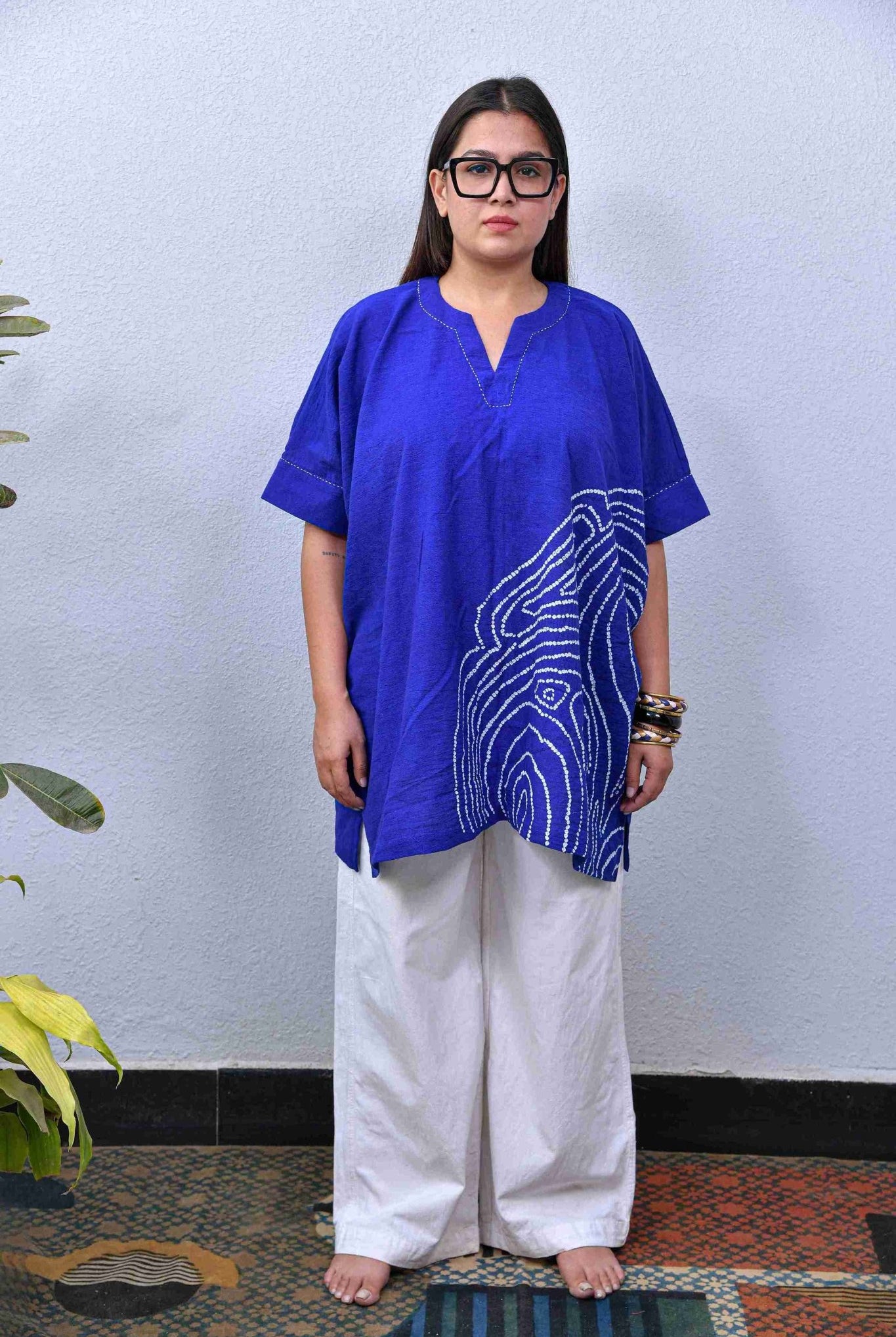 Neel Fingerprint Top - CiceroniTopsYD Aashiya