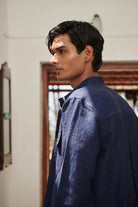 Neel Linen Men's Jacket & Baggy Pants Set - CiceroniCo - ord SetSaphed