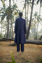 Neel Linen Men's Summer Trench - CiceroniJacketsSaphed