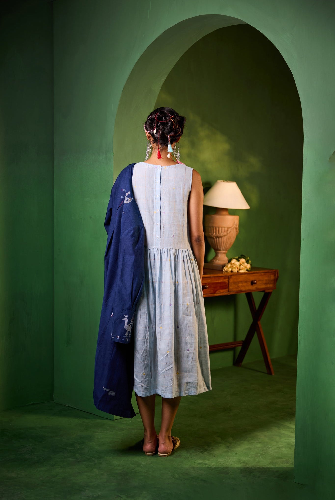 Neelambari Set - CiceroniJacket SetSarron