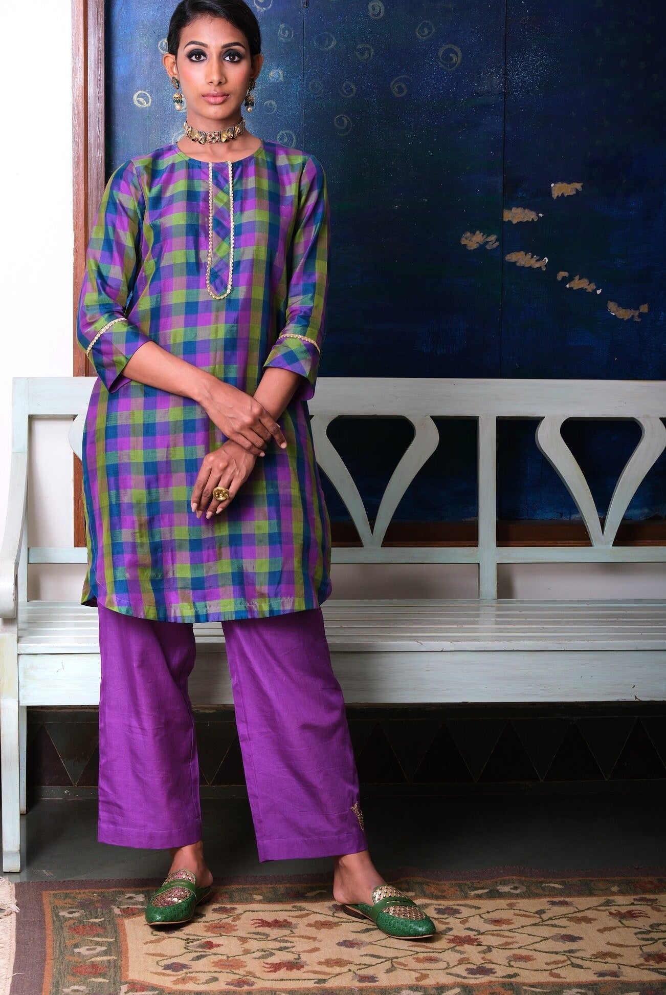 Neelanjani Rui Set - RTS - CiceroniKurta Set, Festive WearRaga & Co.