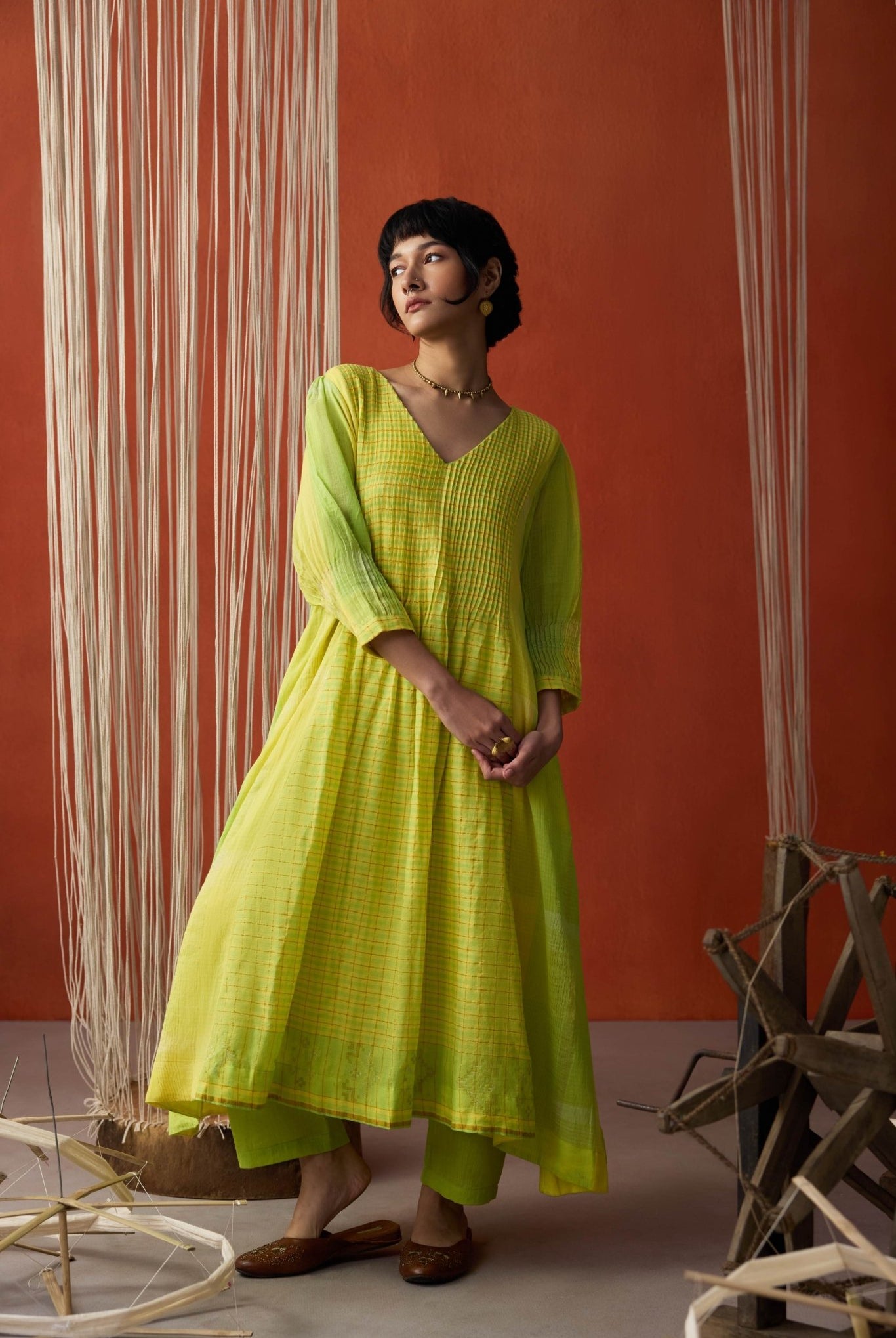 Nidhi Co-ord Set - CiceroniKurta Set, Everyday WearGulmohar Calcutta