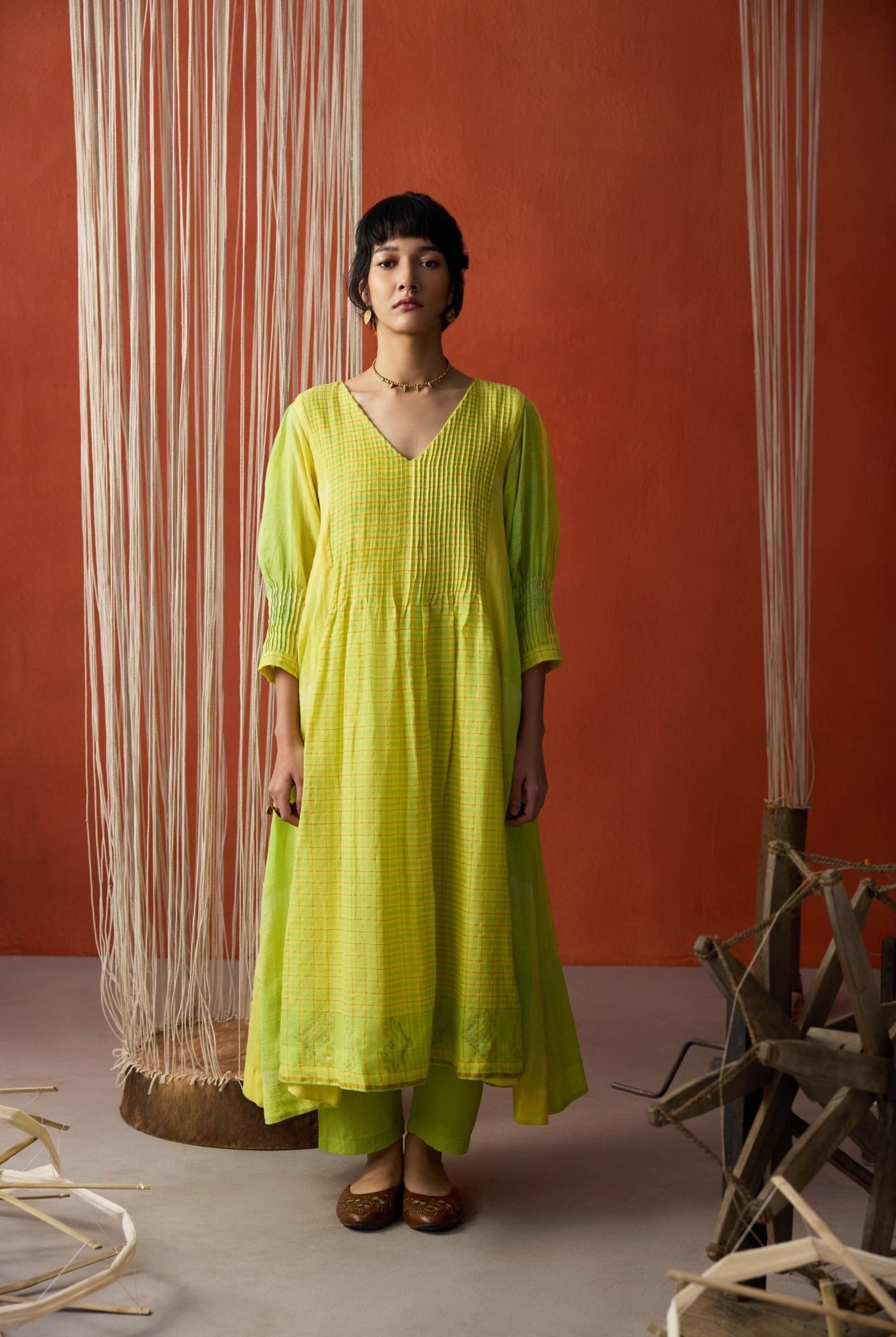 Nidhi Co-ord Set - CiceroniKurta Set, Everyday WearGulmohar Calcutta