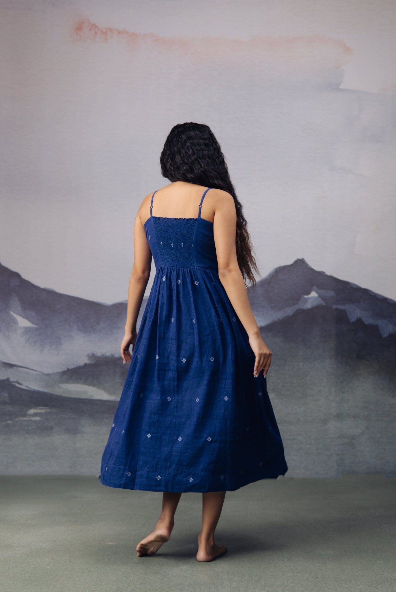 Nilambar Strap Dress - CiceroniDressesGulmohar Calcutta