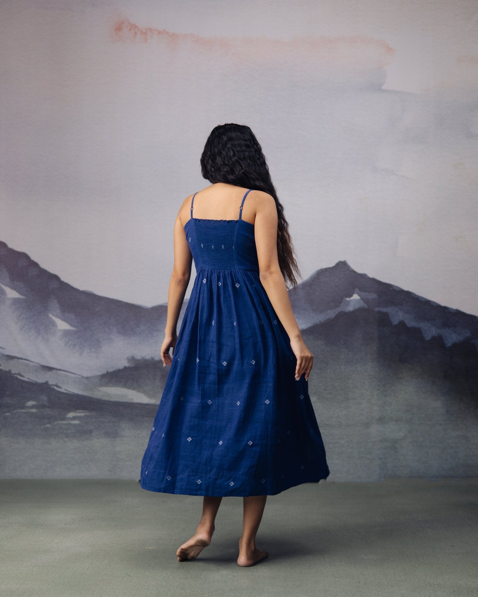 Nilambar Strap Dress - CiceroniDressesGulmohar Calcutta