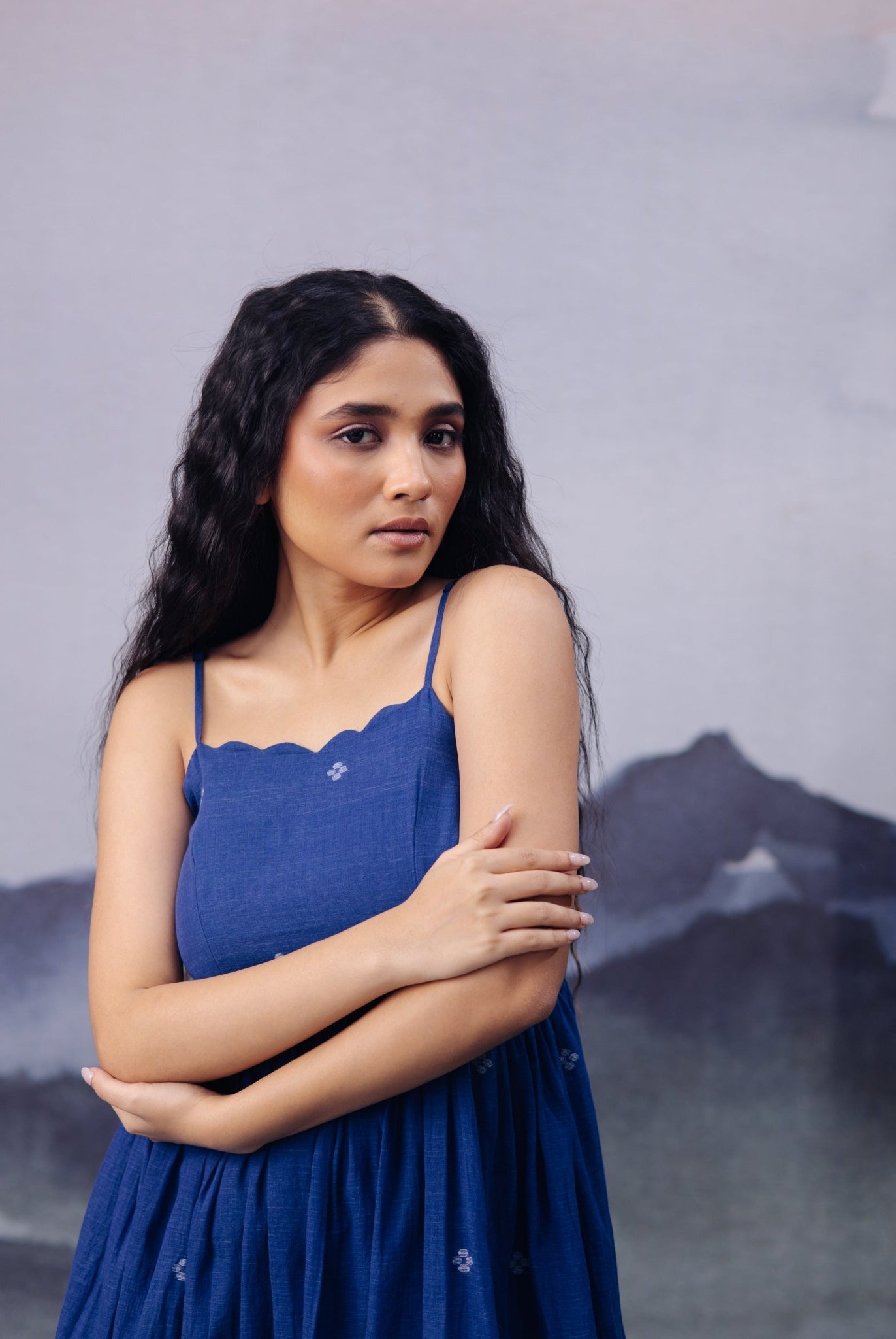 Nilambar Strap Dress - CiceroniDressesGulmohar Calcutta