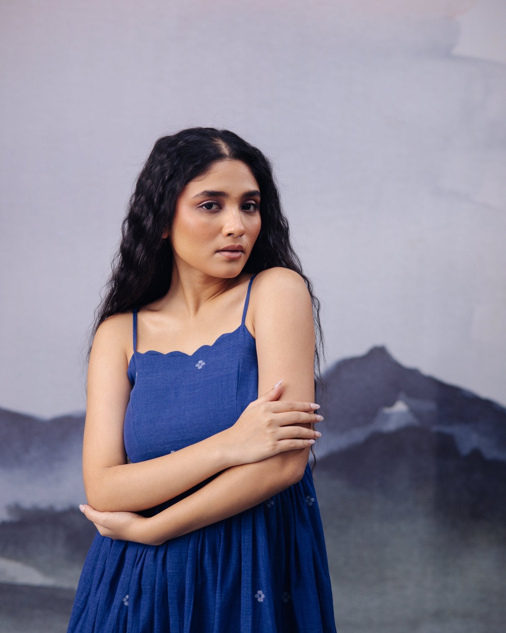 Nilambar Strap Dress - CiceroniDressesGulmohar Calcutta