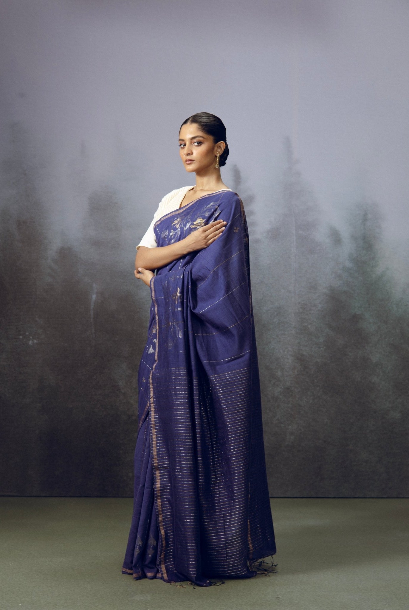 Nilaya Saree - CiceroniSareeGulmohar Calcutta