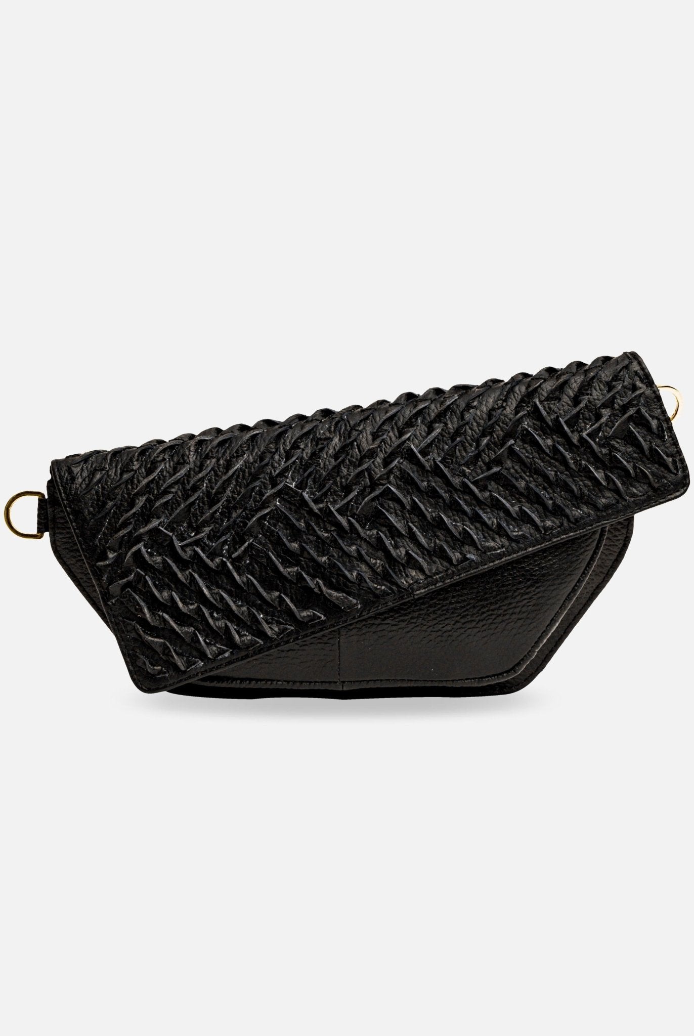 Nitin Bal Runway in Black Khai Crossbody - CiceroniWalletEconock