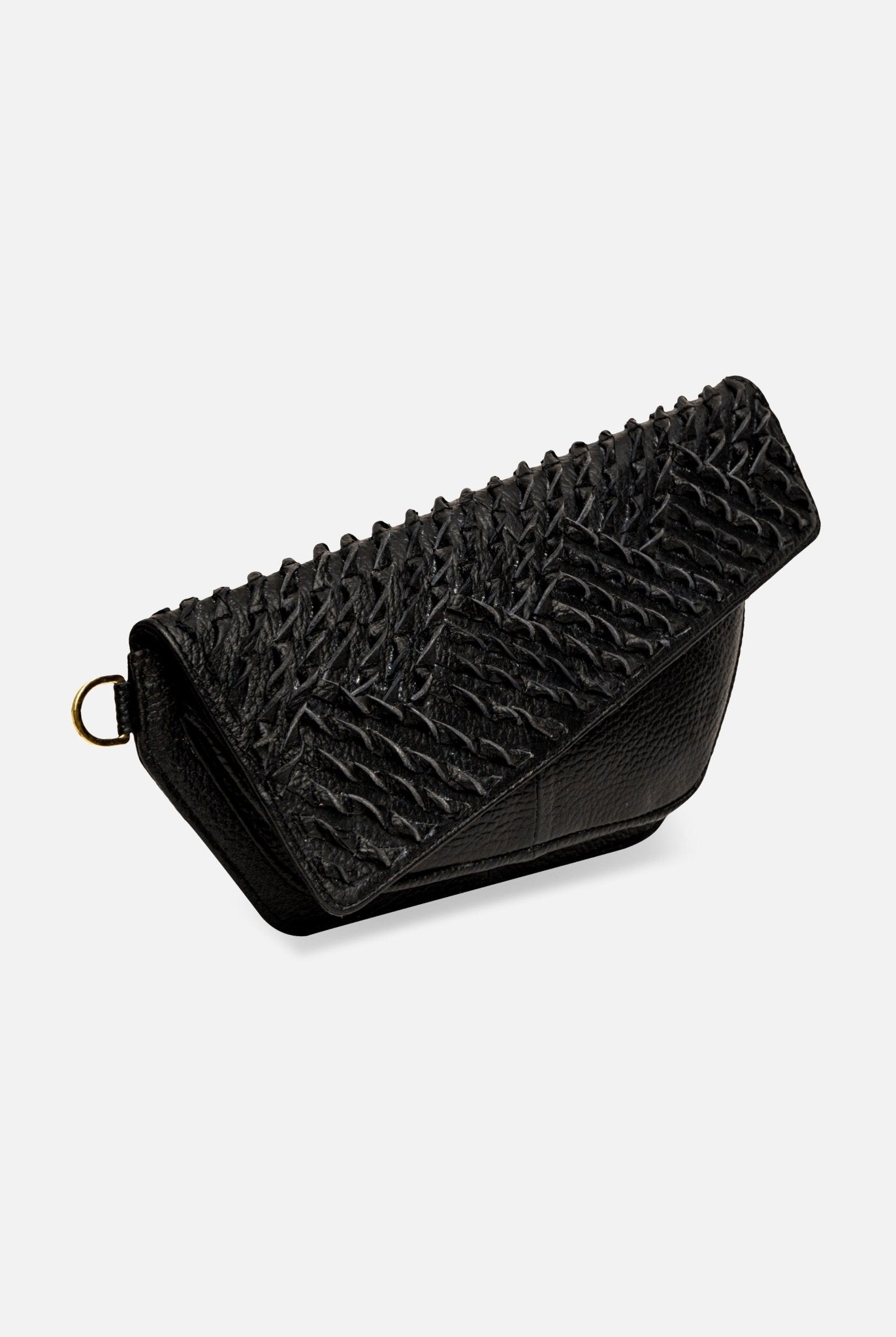 Nitin Bal Runway in Black Khai Crossbody - CiceroniWalletEconock
