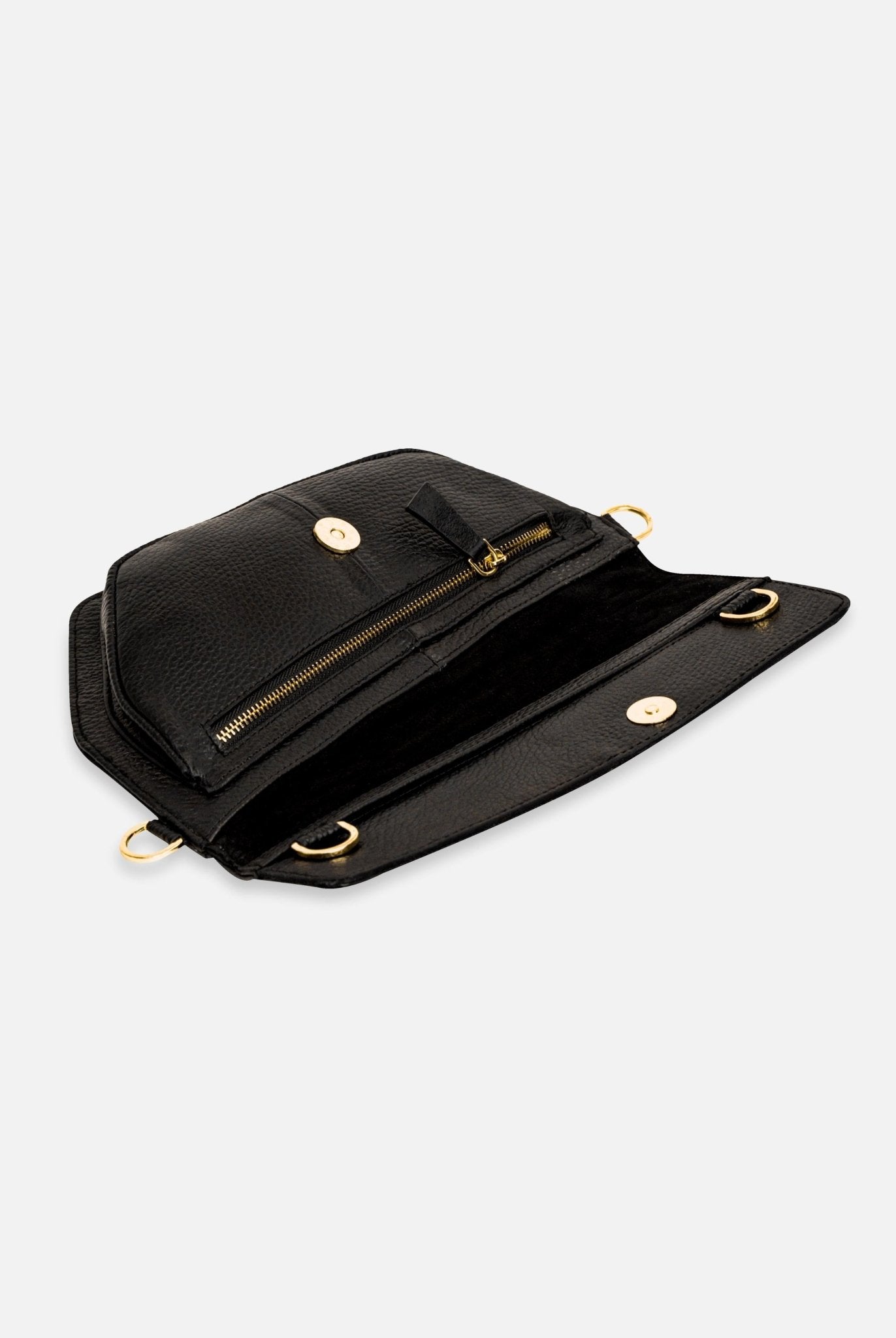 Nitin Bal Runway in Black Khai Crossbody - CiceroniWalletEconock