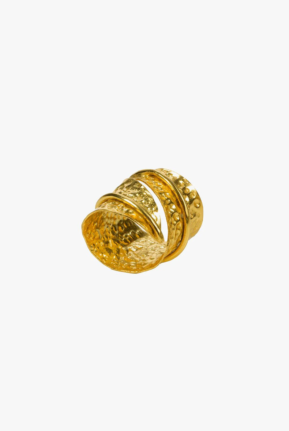 Noori Ring in Gold(Set of 2) - CiceroniRingsEquiivalence