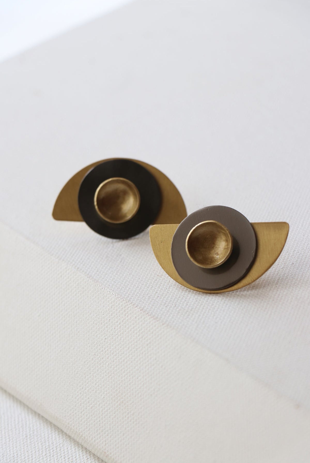 Nova - Half Moon Earring - Black - CiceroniEarringsLukka Chuppi