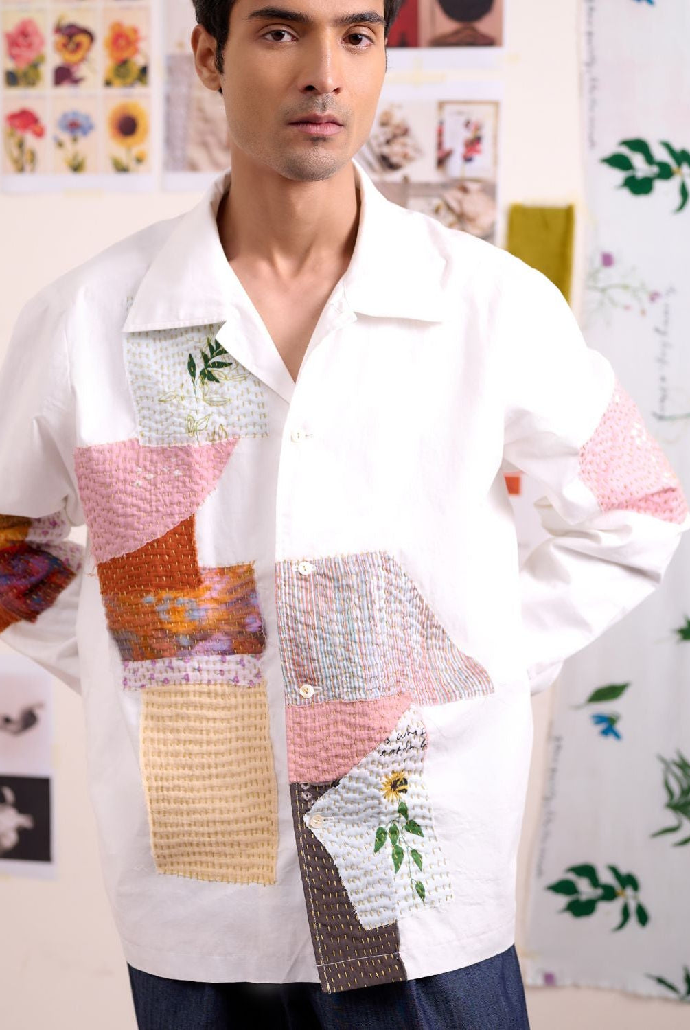 Novelle Patchwork Shirt - CiceroniMen ShirtsDoodlage