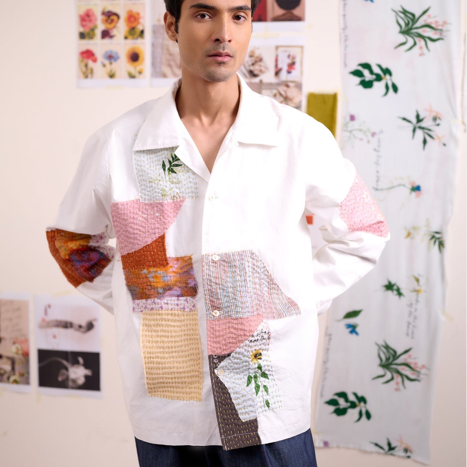 Novelle Patchwork Shirt - CiceroniMen ShirtsDoodlage