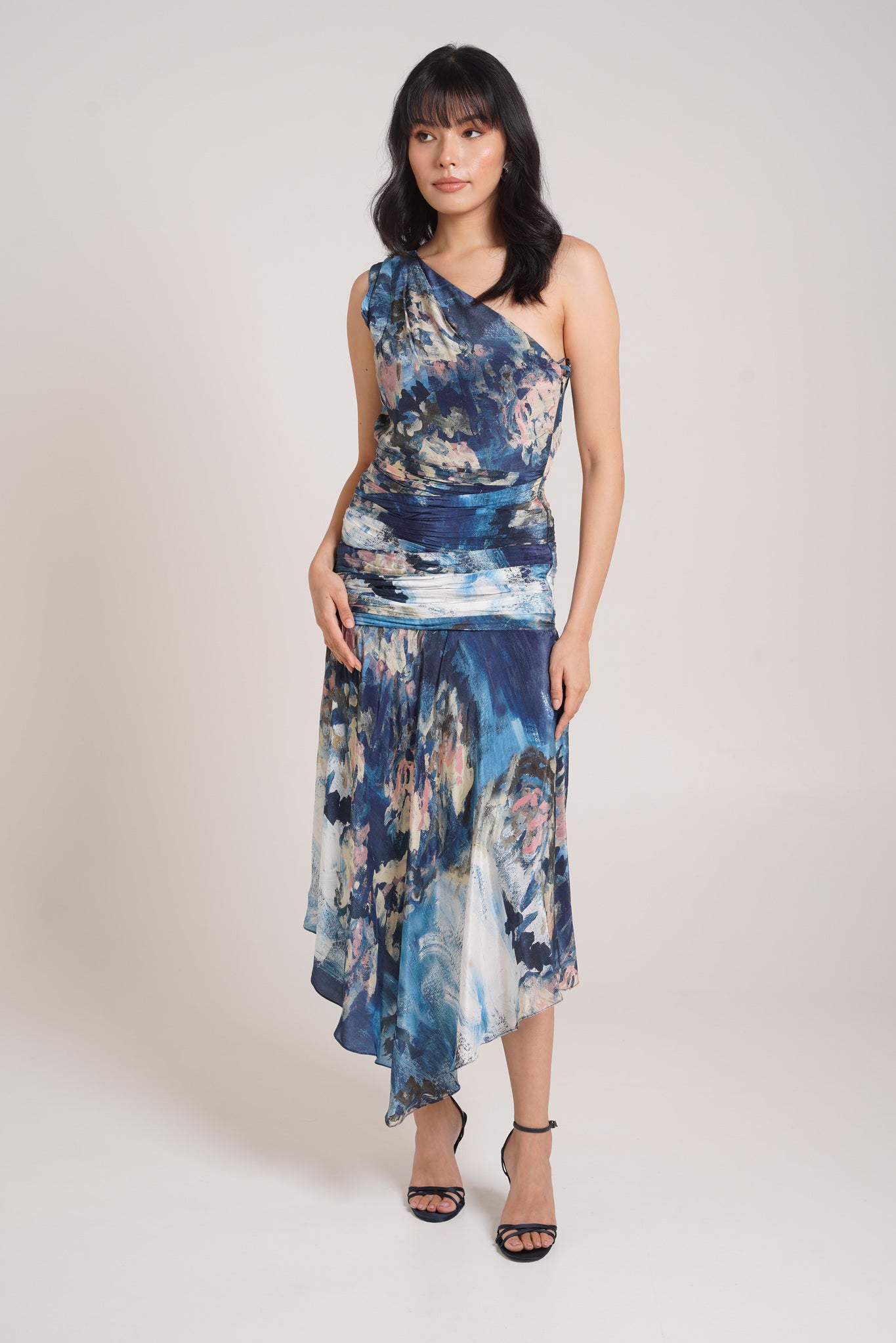 Nuri One Shoulder Dress - CiceroniDressesAdvait