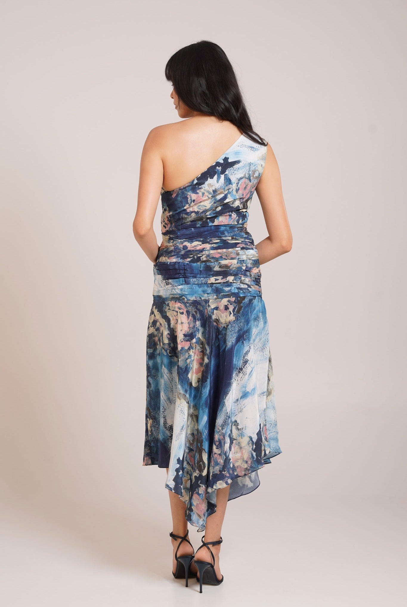 Nuri One Shoulder Dress - CiceroniDressesAdvait